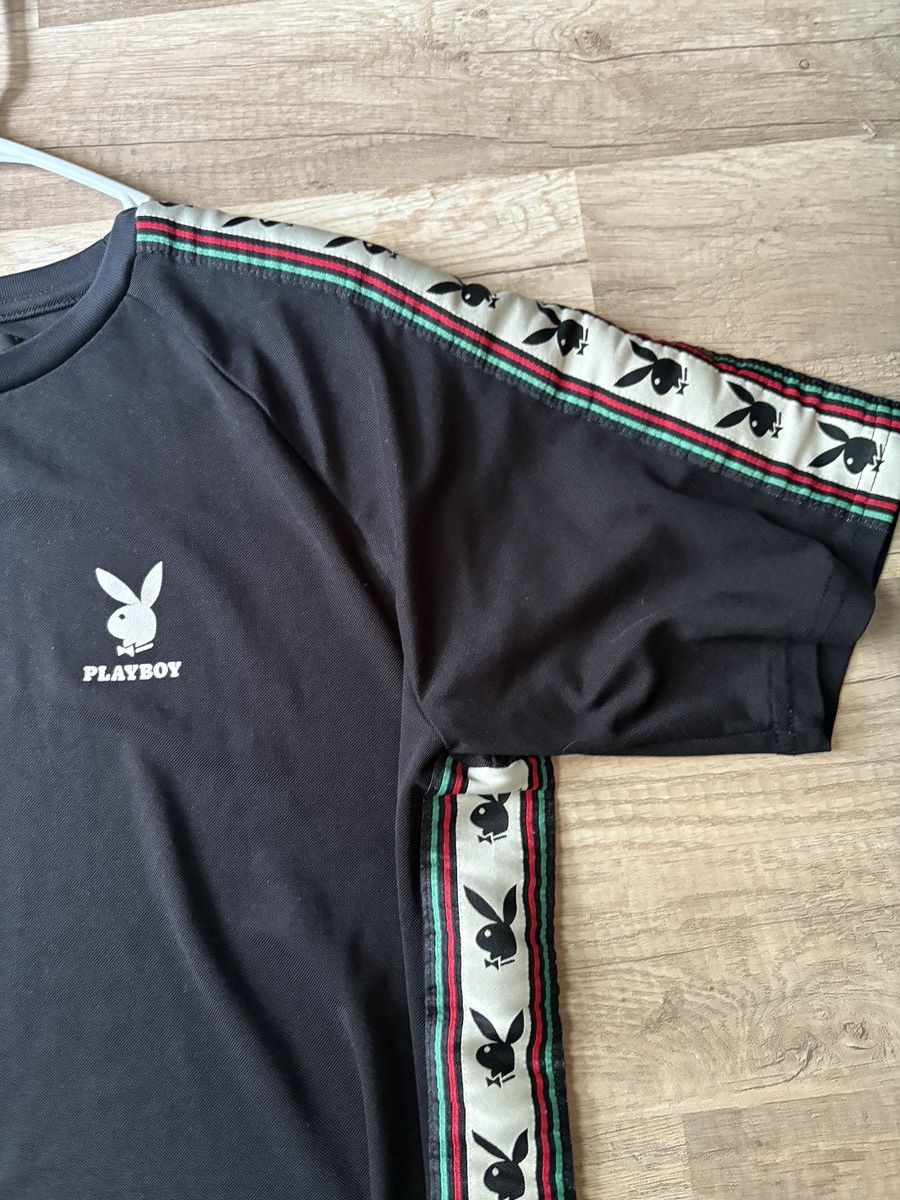 Playboy Playboy Black Tee Size US M / EU 48-50 / 2 - 2 Thumbnail