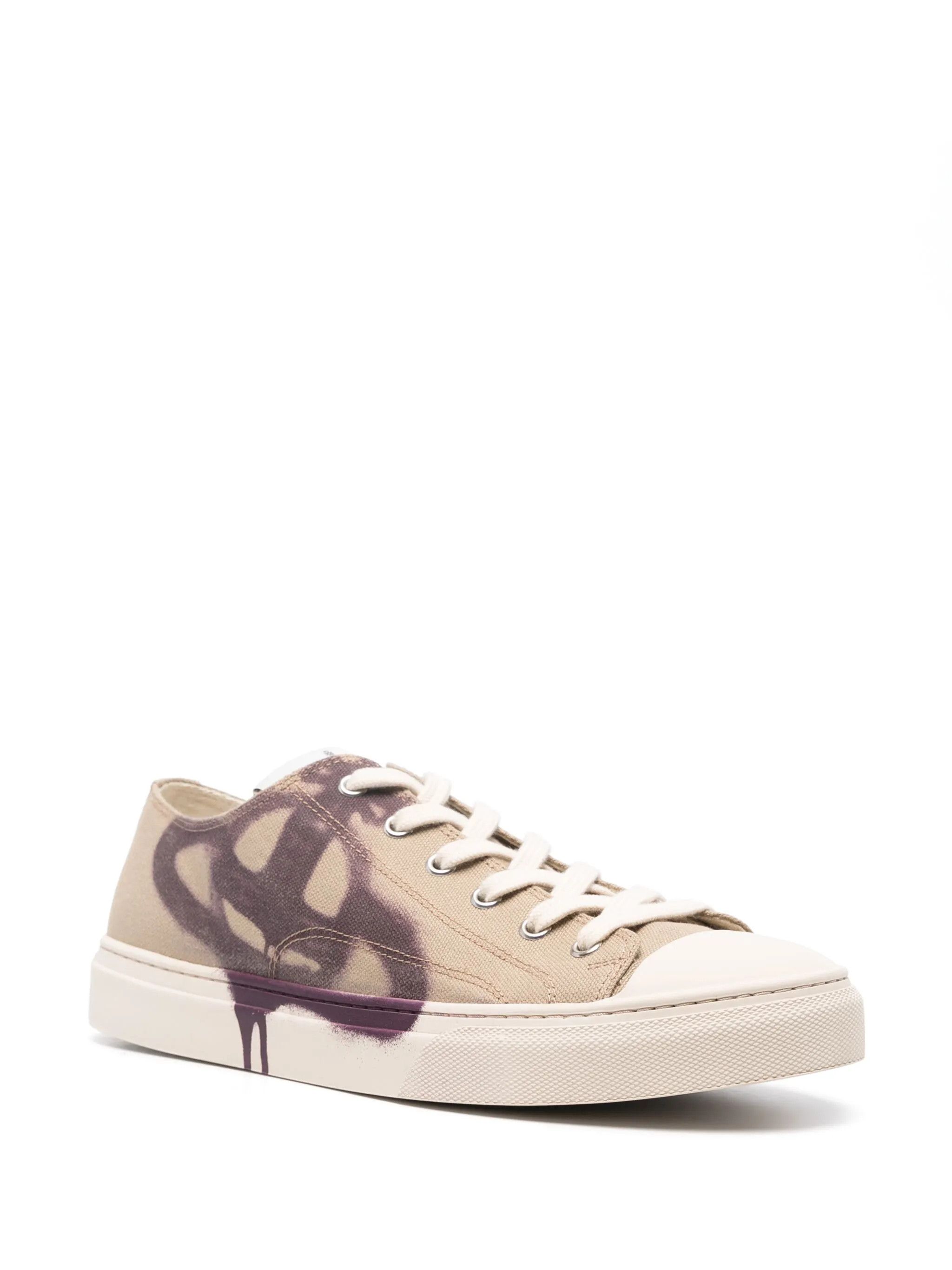 Vivienne Westwood o1f1d3z0525 Plimsoll Low-Top Sneakers in Beige Size US 11 / EU 44 - 2 Thumbnail