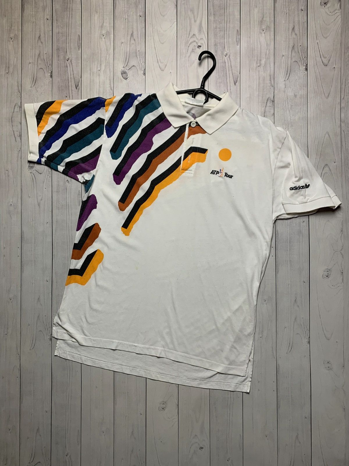 Adidas × Vintage Vintage adidas polo tennis ATP Tour rare retro size M Size US M / EU 48-50 / 2 - 1 Thumbnail