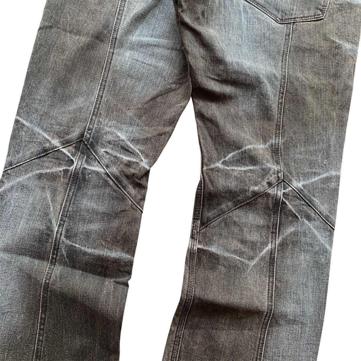 Japanese Brand 2000s Nicole Club For Men Clawmark Jeans Pants Size US 33 - 12 Thumbnail