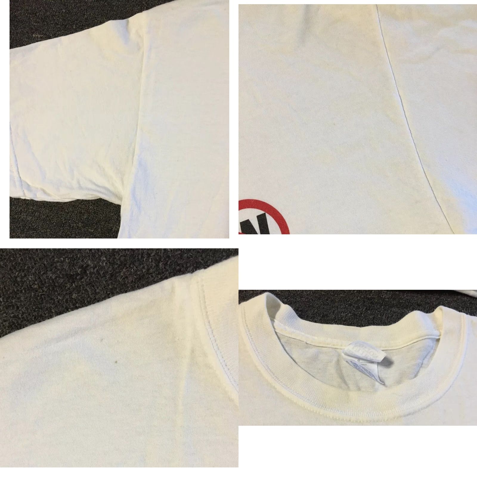 Vintage VINTAGE Im Not Voting George Bush Faded Shirt L Politics Funny Joke Government Y2K Shirt Men Large White Nike Size US L / EU 52-54 / 3 - 8 Thumbnail