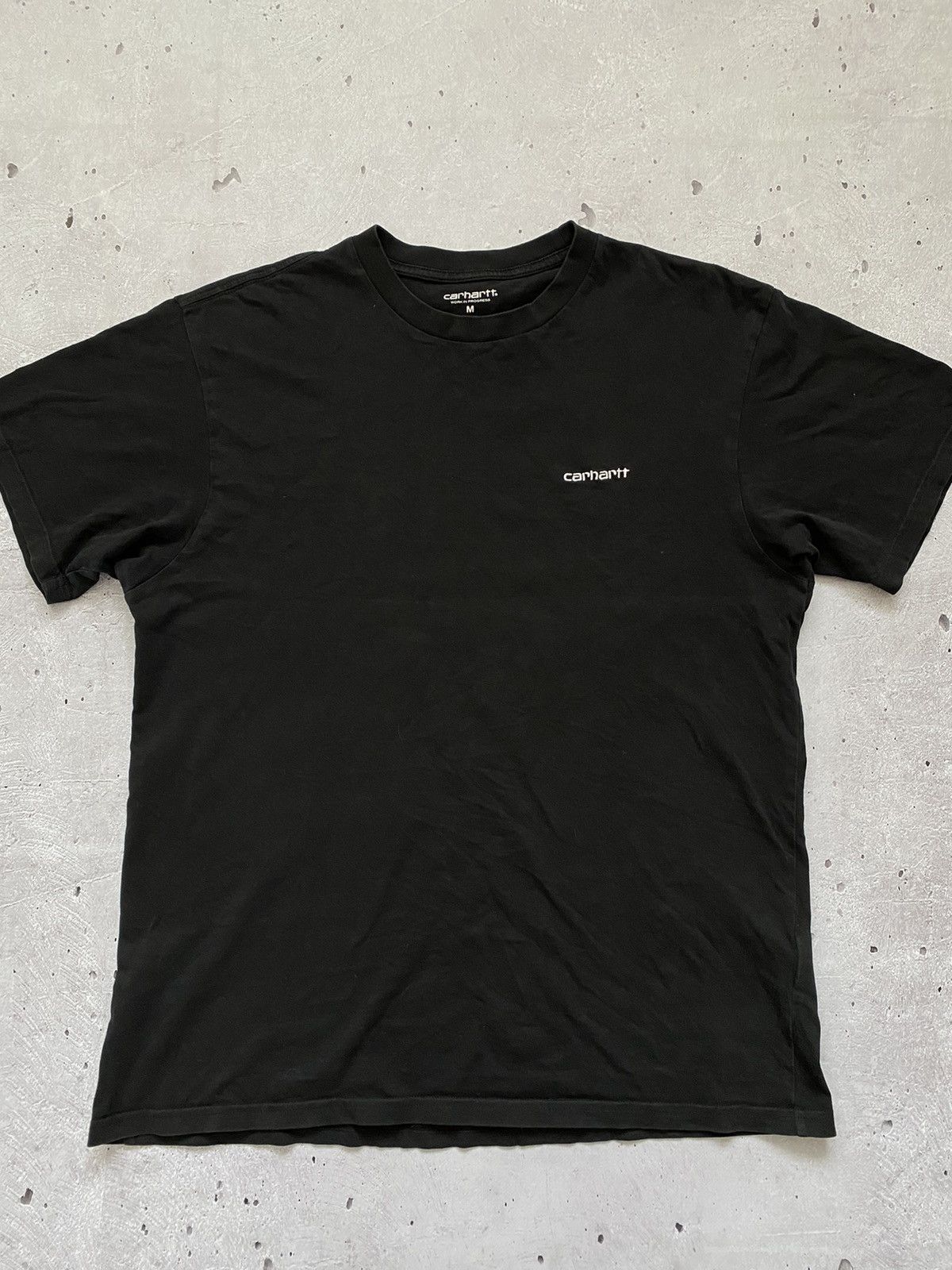 Carhartt × Carhartt Wip 💥Cool Carhartt WIP work in progress mini logo t-shirt tee Size US M / EU 48-50 / 2 - 1 Thumbnail