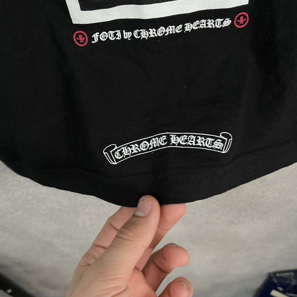 Chrome Hearts Chrome Hearts tshirt big logo black Size US S / EU 44-46 / 1 - 11 Thumbnail