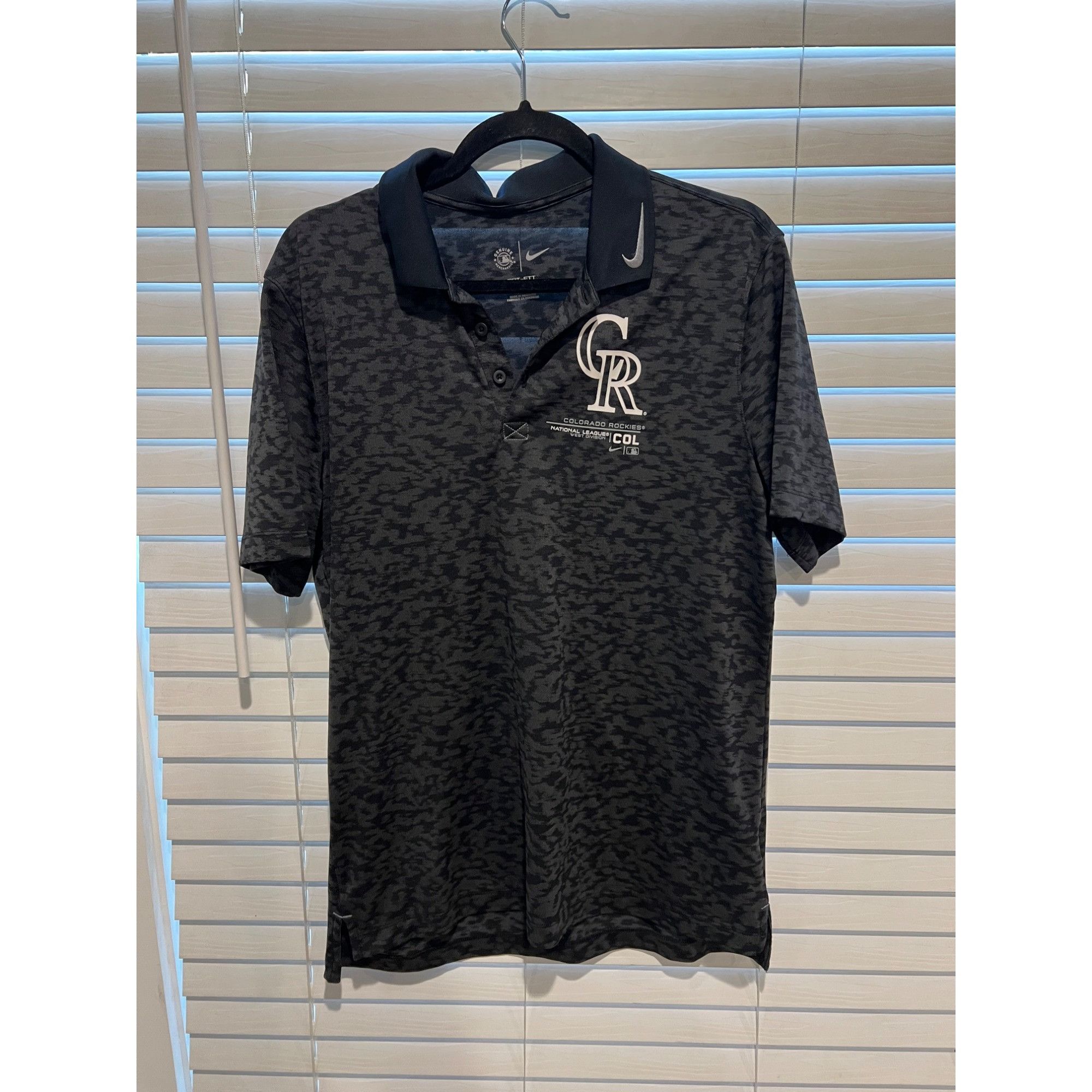 Nike Nike Baseball Colorado Rockies Polo Shirt - Size M Size US M / EU 48-50 / 2 - 1 Thumbnail