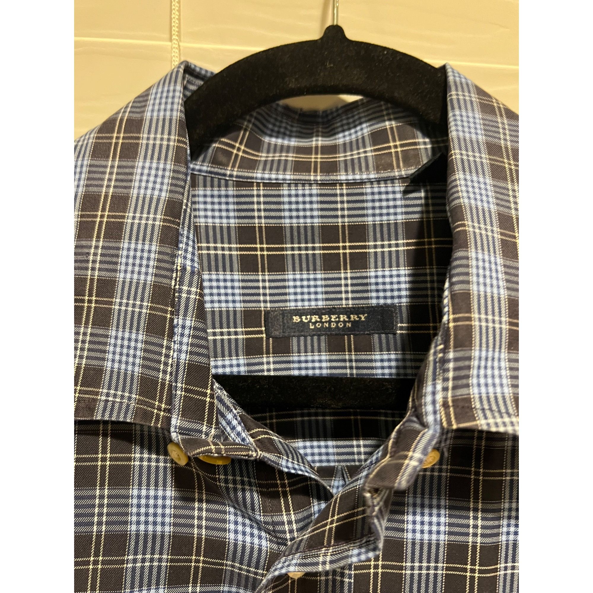Burberry Burberry London Long Sleeve Button Up Shirt - Size L Size US L / EU 52-54 / 3 - 3 Thumbnail