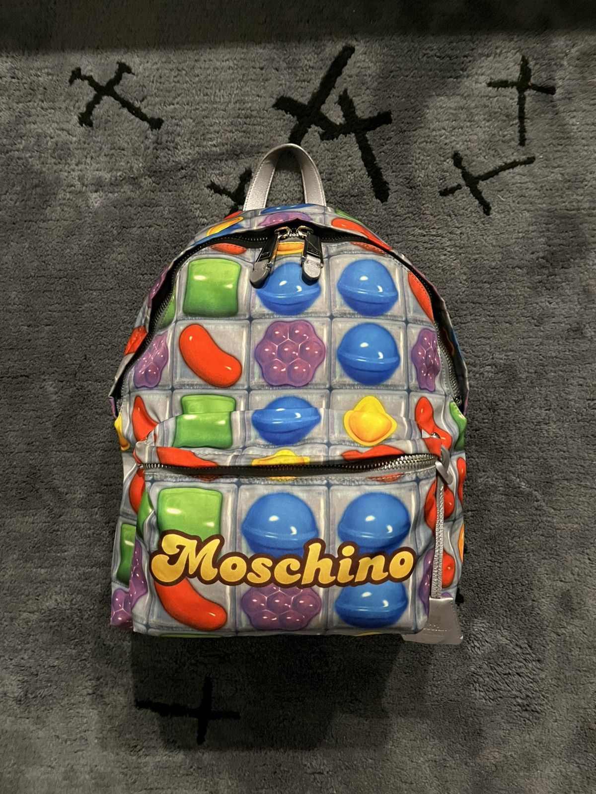 Moschino SS17 Moschino Candy Crush Backpack Size ONE SIZE - 2 Thumbnail