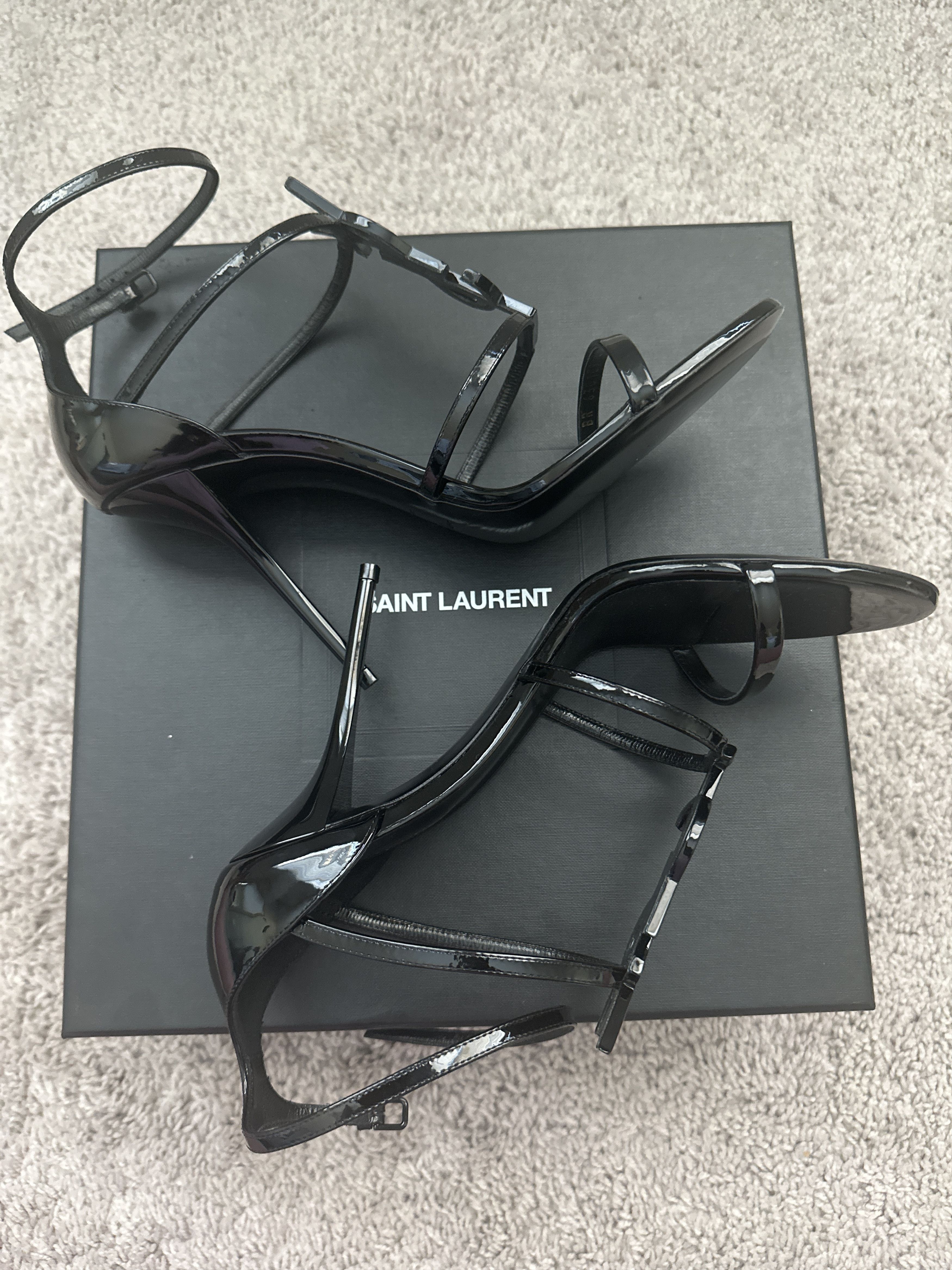 Saint Laurent Paris Cassandra 100 YSL Size US 10 / IT 40 - 9 Thumbnail