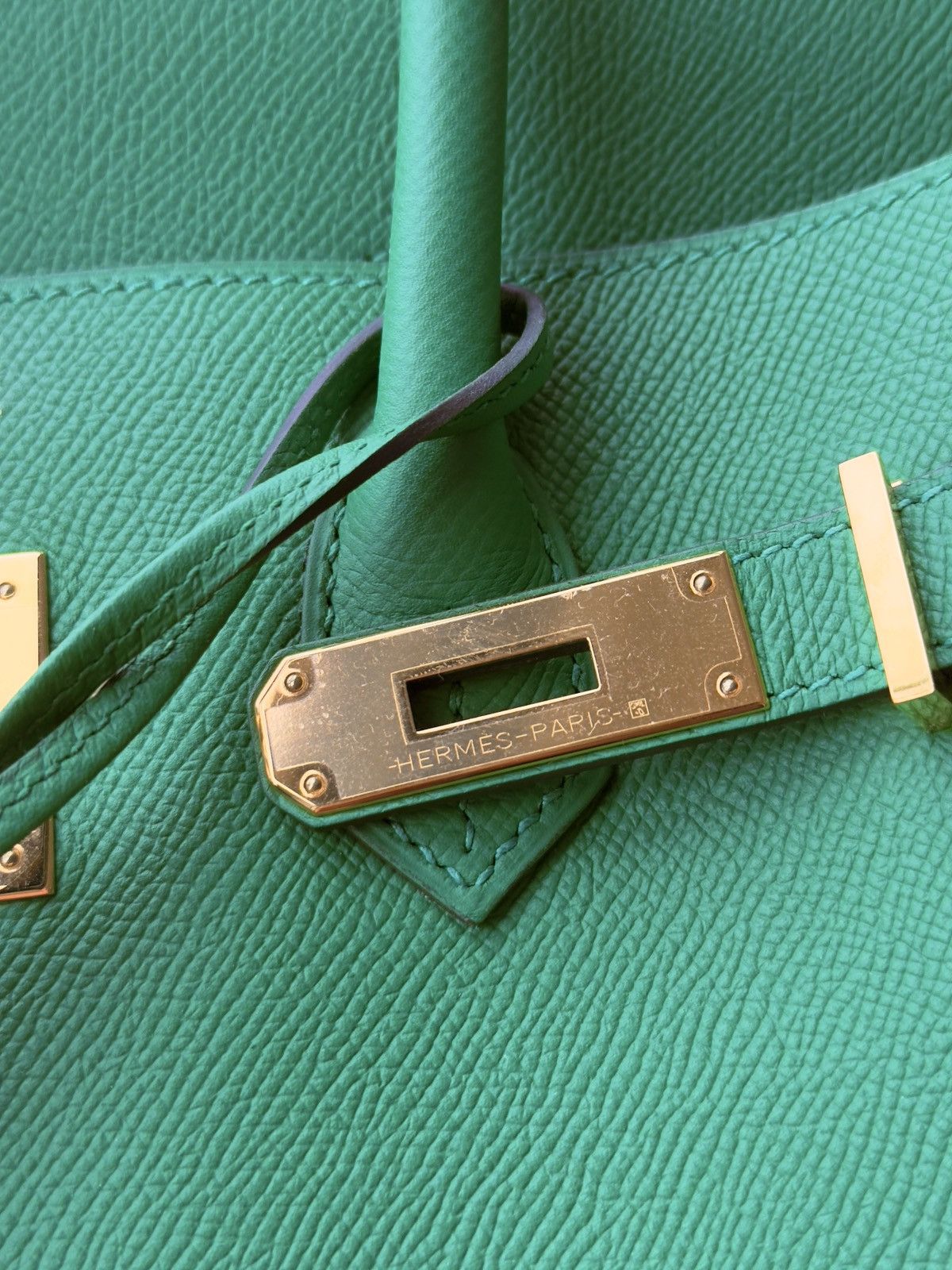 Hermes Hermes 35cm Birkin Green Size ONE SIZE - 7 Thumbnail