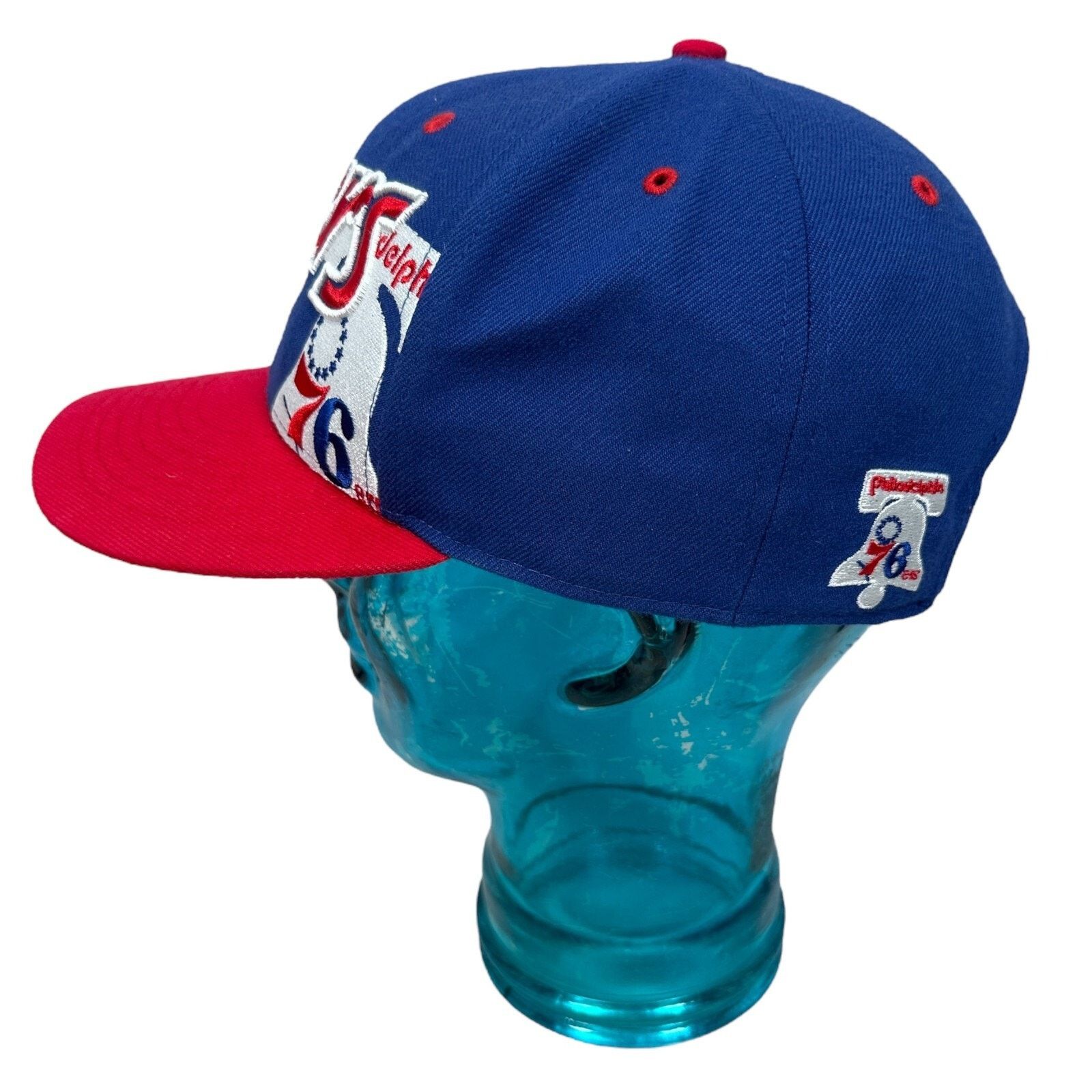 47 Philadelphia 76ers Basketball Cap Blue Men OS Retro 47 Brand Size ONE SIZE - 5 Thumbnail