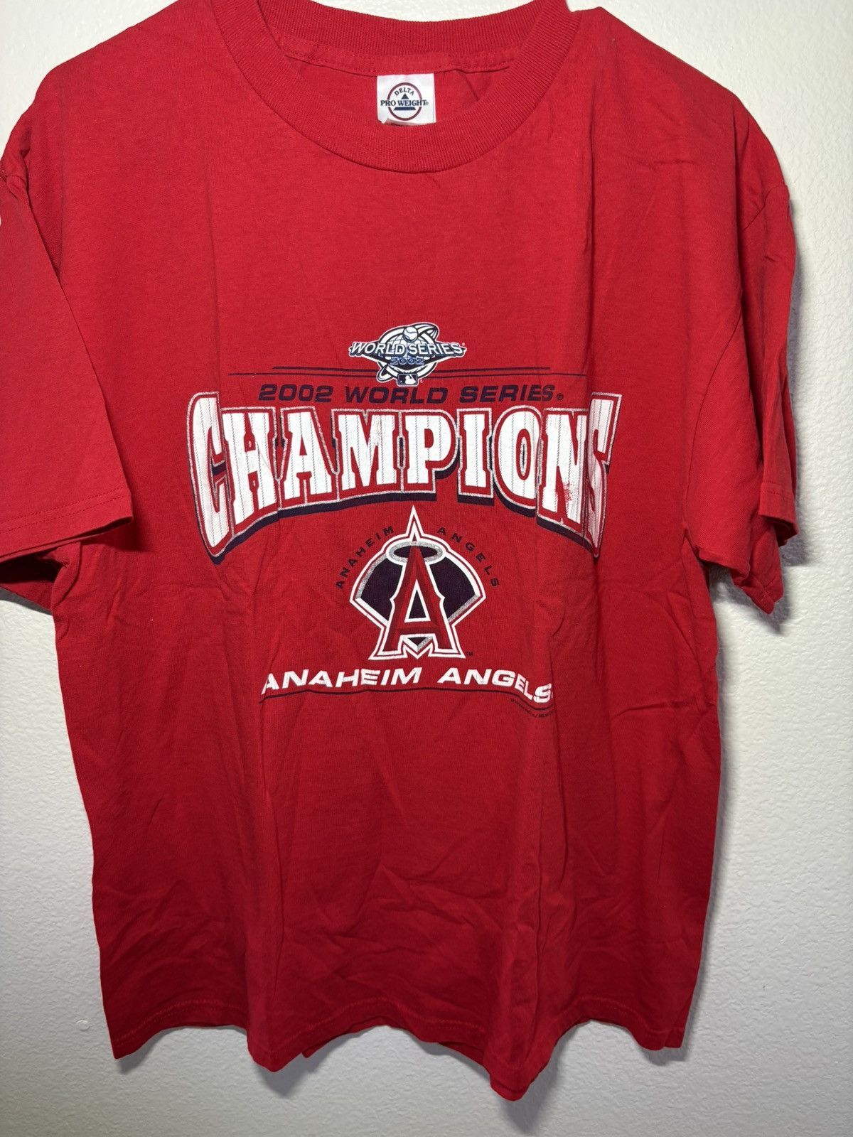 Delta Vintage MLB Anaheim Angels World Series Champions shirt Sz L Size US L / EU 52-54 / 3 - 1 Thumbnail
