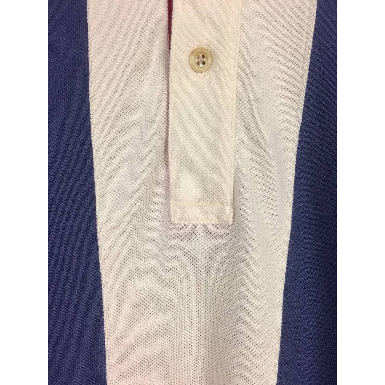 Tommy Hilfiger Vtg Tommy Hilfiger Navigator Color Block Longsleeve Polo Tee Size US S / EU 44-46 / 1 - 4 Thumbnail
