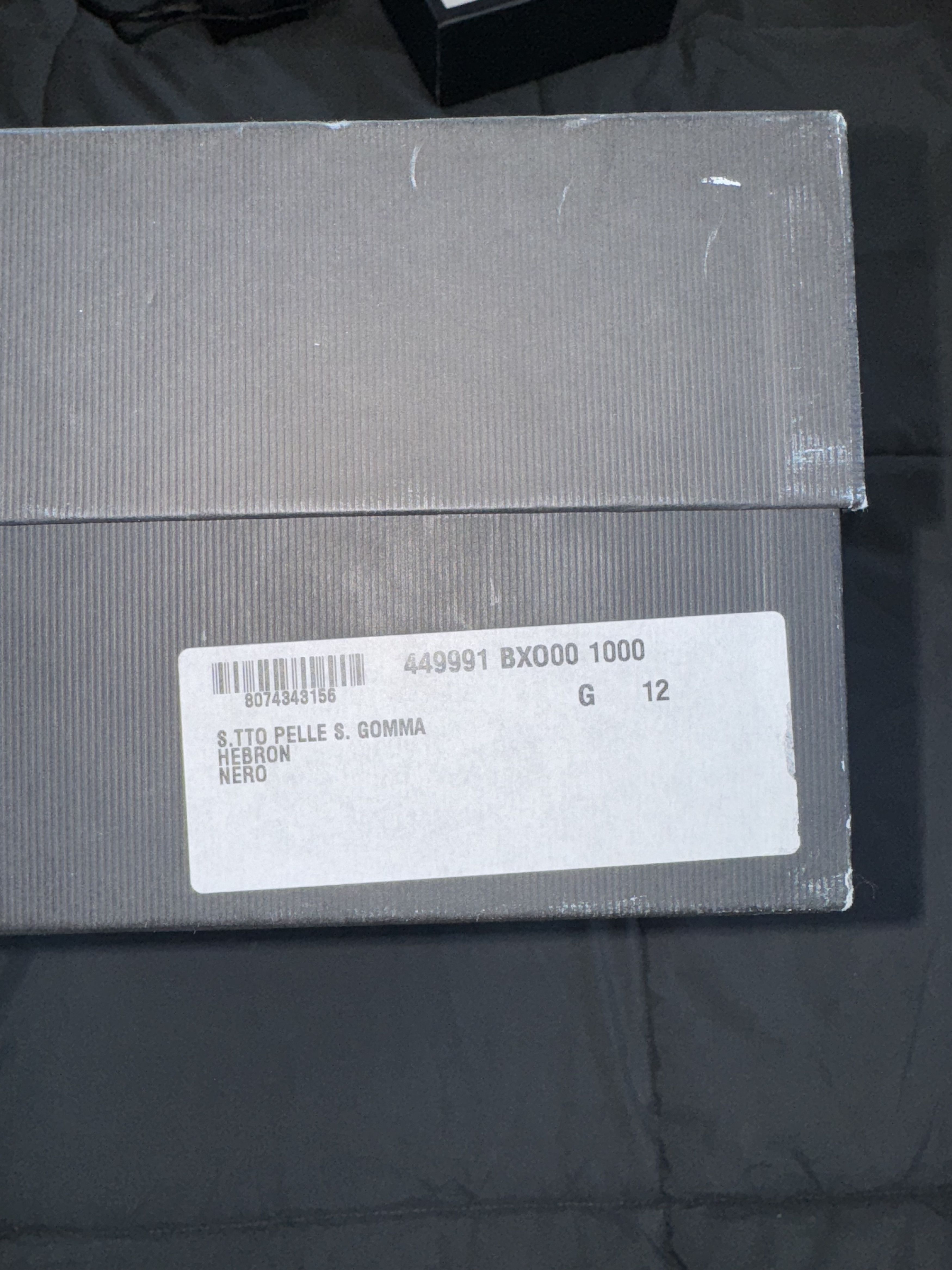 Gucci S.tto Pelle S. Gomma - Hebron Nero Size US 12 / EU 45 - 7 Thumbnail