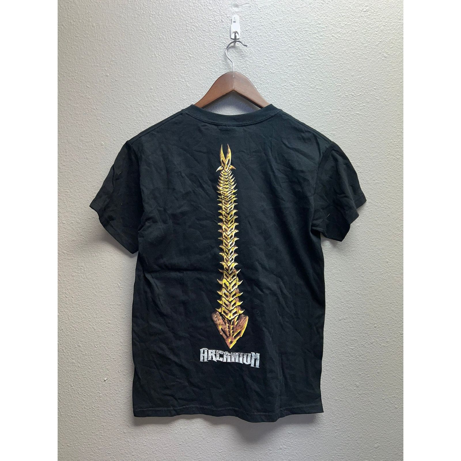 Gildan Arcanium Shirt Death Metal Graphic Tee Tour Concert Small Size US S / EU 44-46 / 1 - 4 Thumbnail