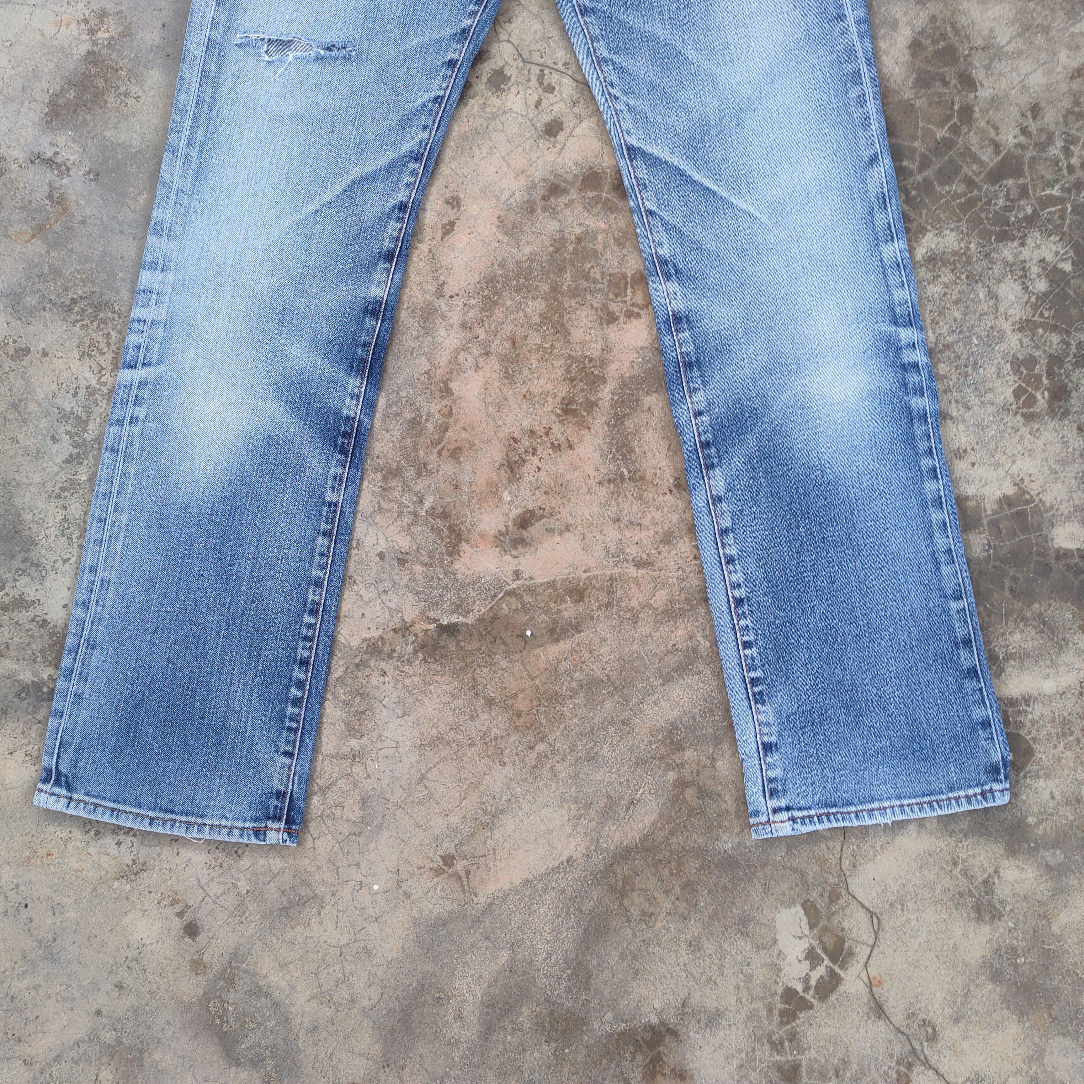 Japanese Brand W33 VINTAGE JAPANESE FADED DISTRESSED DENIM JEAN PANTS Size US 33 - 4 Thumbnail