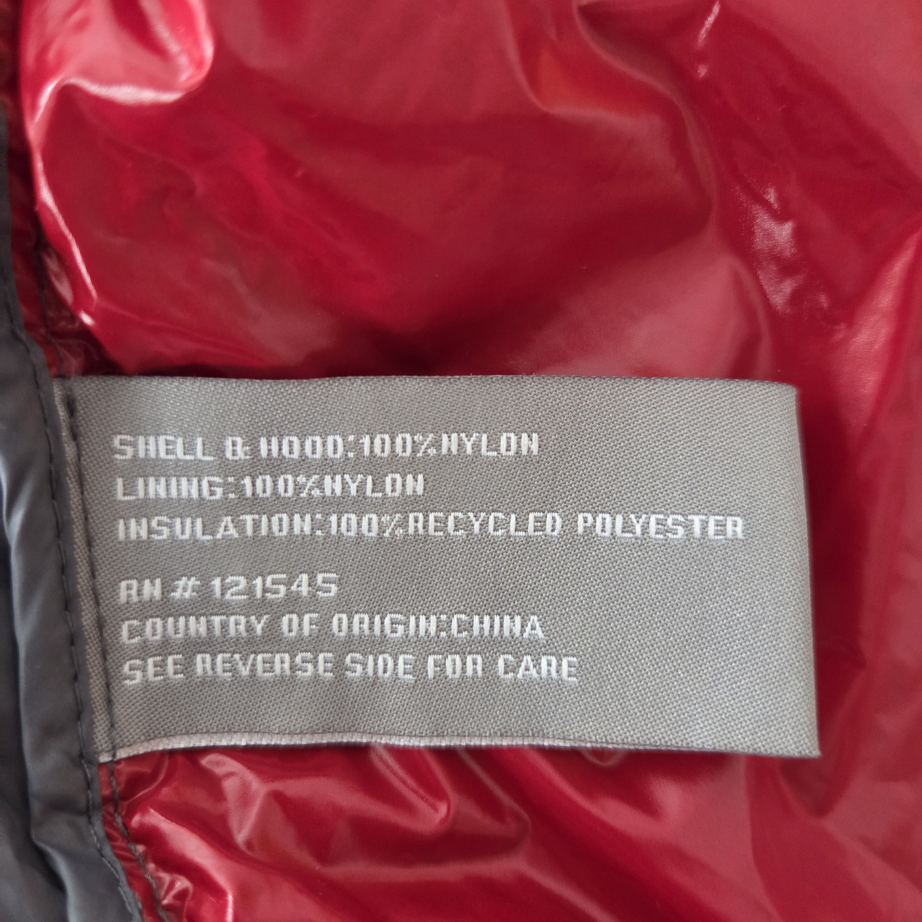 Michael Kors MICHAEL KORS Puffer Insulated Shine Red Jacket Size L Size US L / EU 52-54 / 3 - 11 Thumbnail