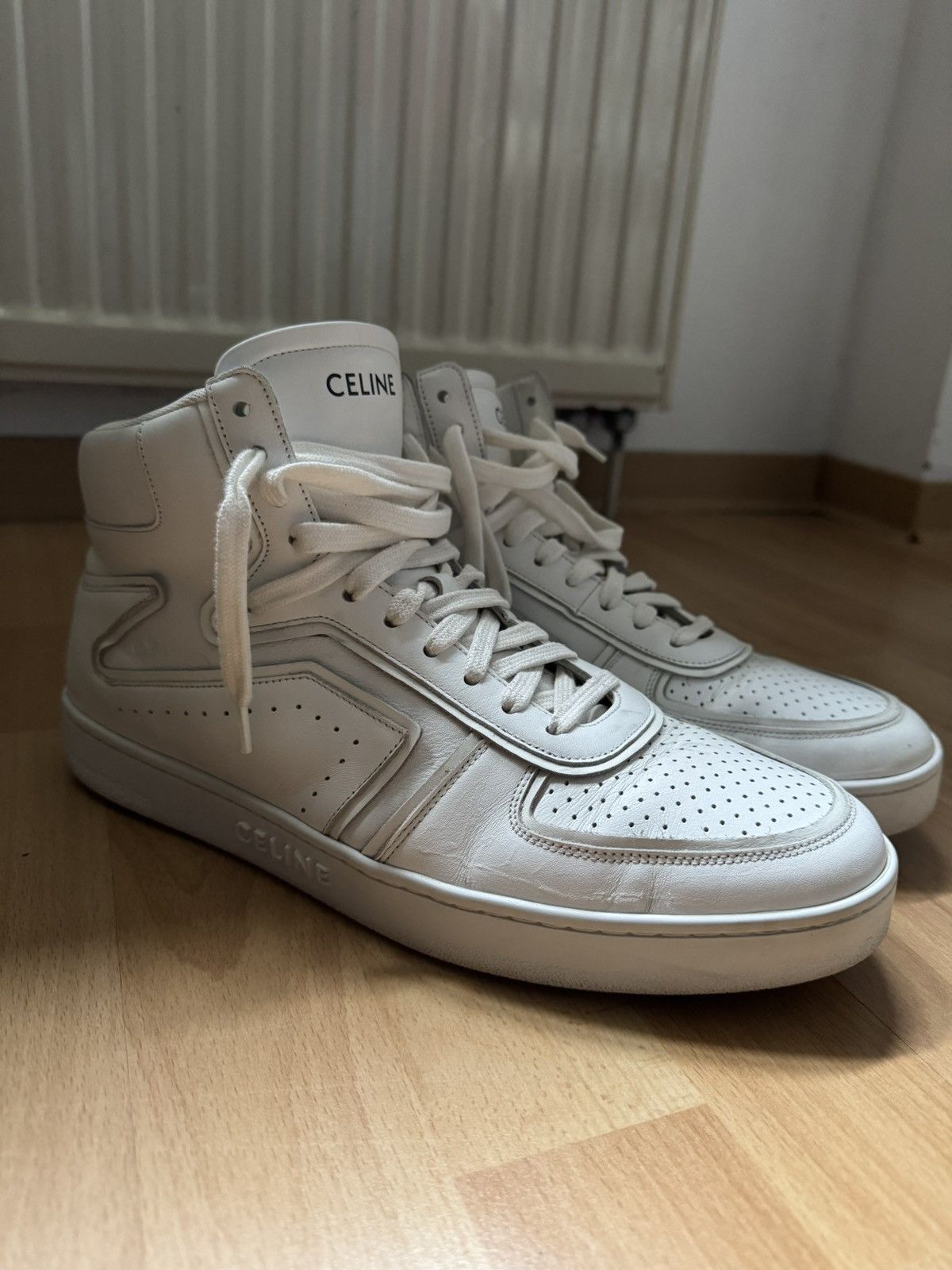 Celine Celine CT-01 Z Trainer High-Top Sneaker Hedi Slimane Size US 10 / EU 43 - 3 Thumbnail