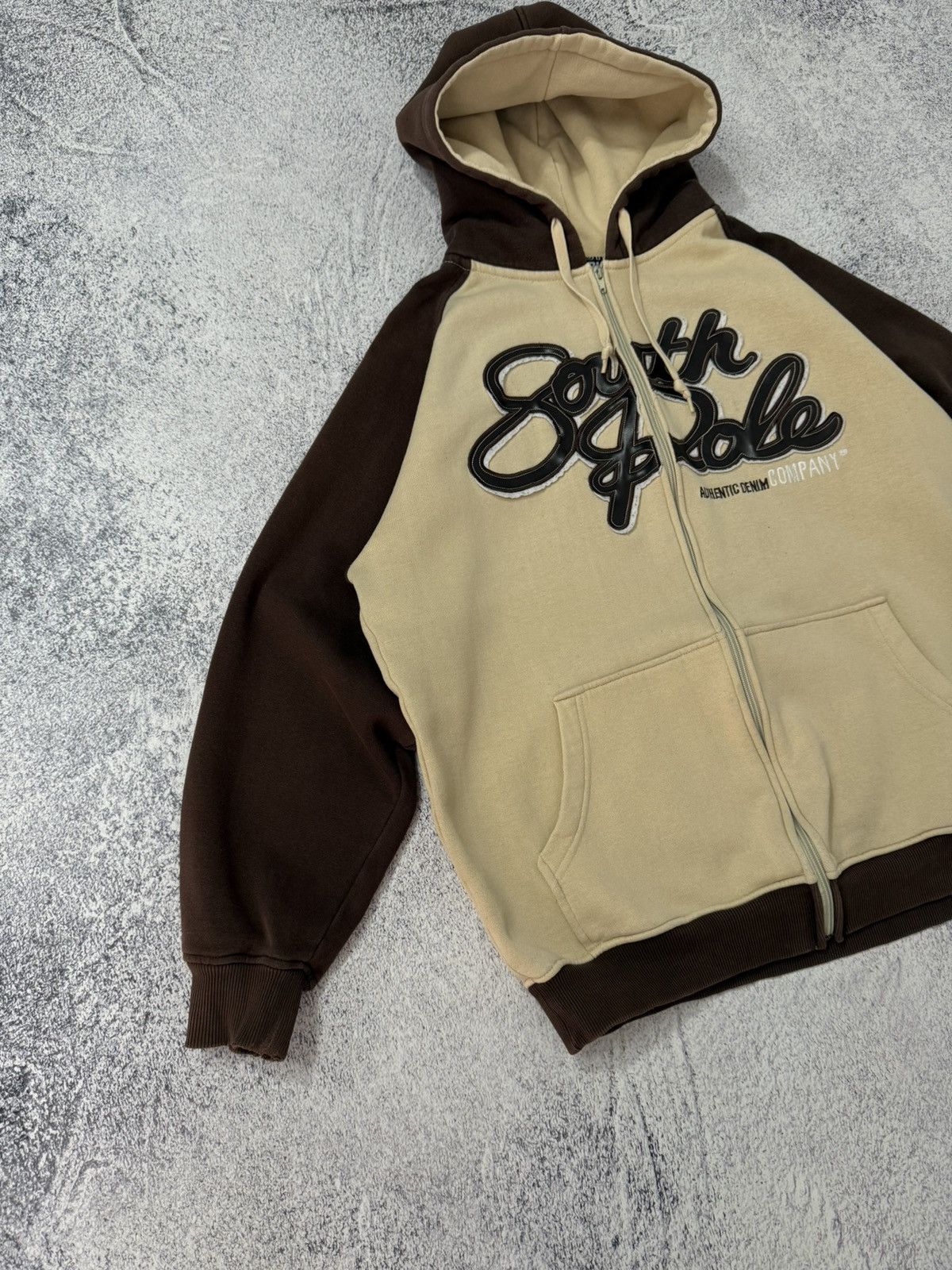 Southpole CRAZY Y2K Baggy Southpole Grunge Style Zip-Up Hoodie Size US L / EU 52-54 / 3 - 3 Thumbnail