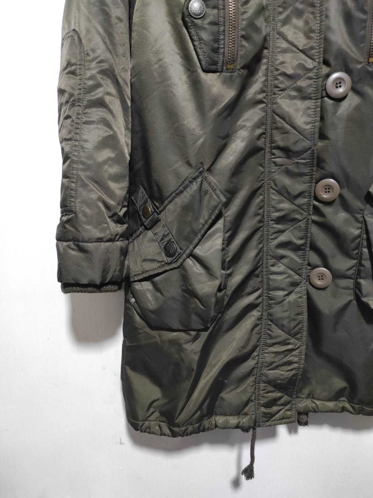 Japanese Brand INGNI double zip fur hoodie parka jacket ifsix LGB style Size US S / EU 44-46 / 1 - 6 Thumbnail