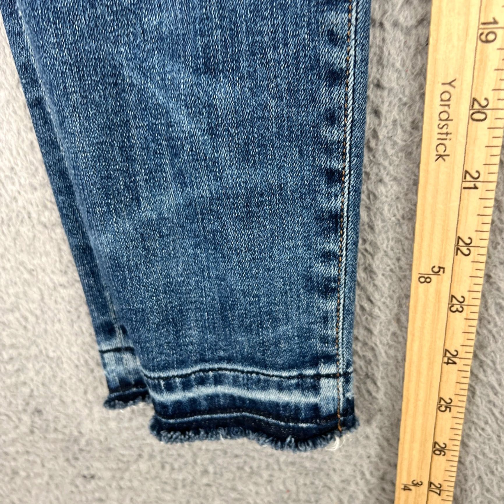 Citizens Of Humanity VINTAGE Citizens of Humanity Rocket Crop Skinny Jeans Women Size 26 Black Cotton Blend High Rise Denim Size 26" / US 2 / IT 38 - 3 Thumbnail