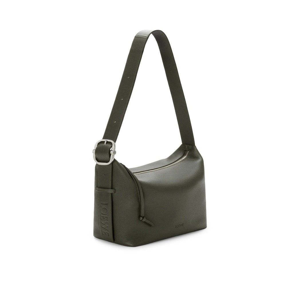 Loewe LOEWE Loop $3150 Dark Khaki Leather Hobo Bag New And Authent Size ONE SIZE - 1 Thumbnail