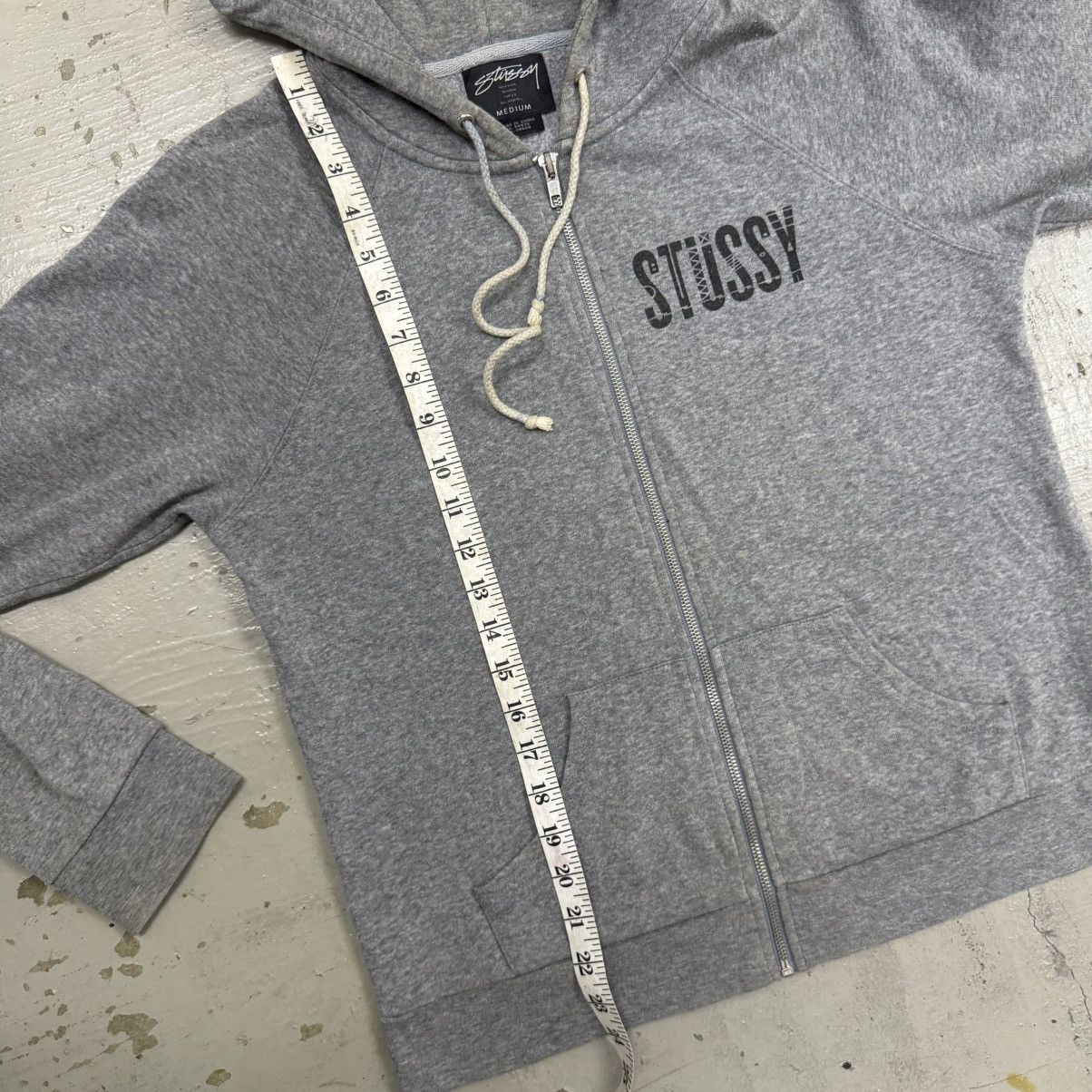 Stussy STUSSY ZIP-UP HOODIE Size US M / EU 48-50 / 2 - 4 Thumbnail