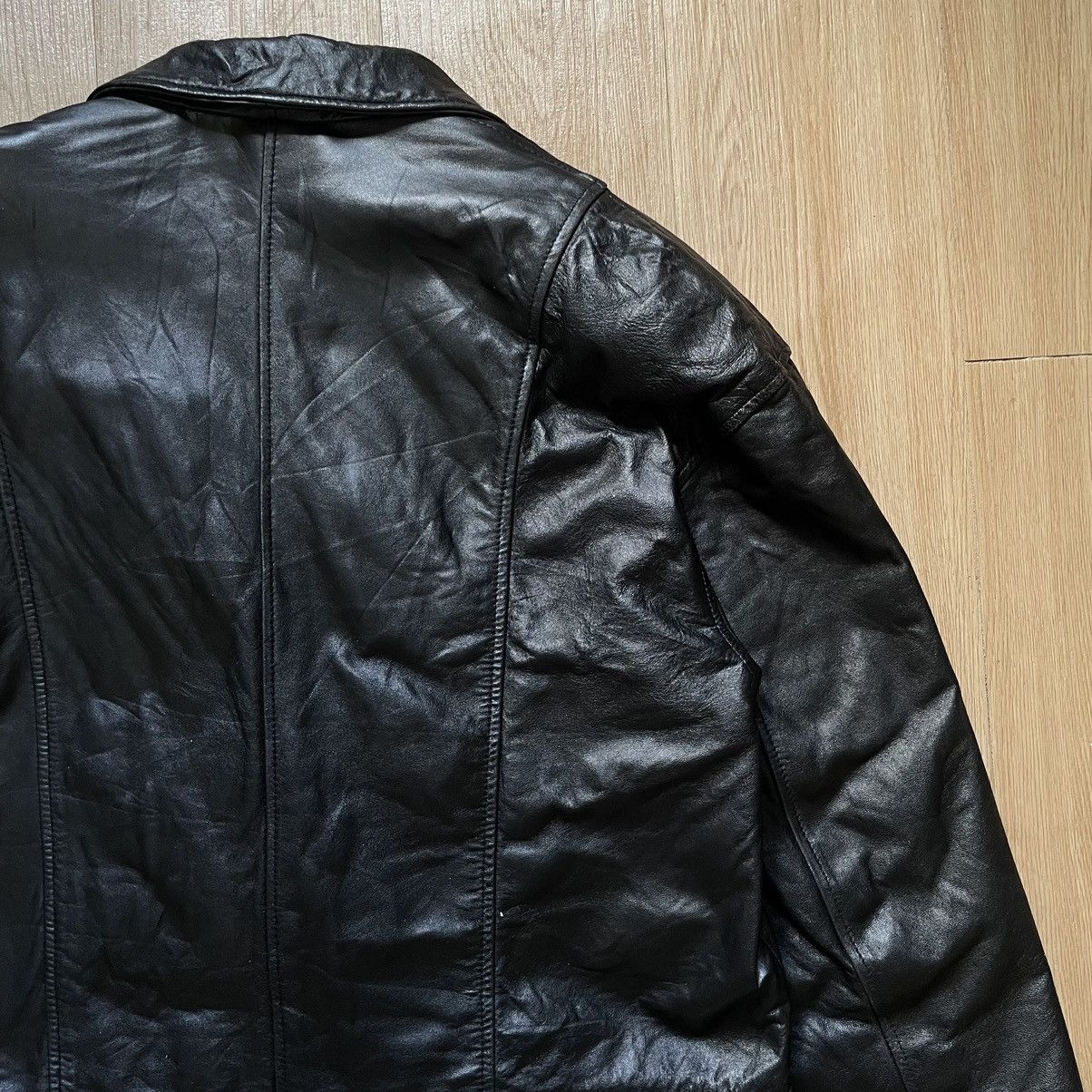 14th Addiction Tainer ruttsu sheep leather double breasted blazer jacket Size M / US 6-8 / IT 42-44 - 15 Thumbnail
