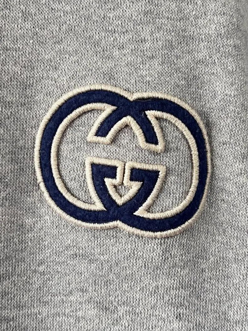 Gucci Gucci Grey hooded sweatshirt Size US XS / EU 42 / 0 - 4 Thumbnail