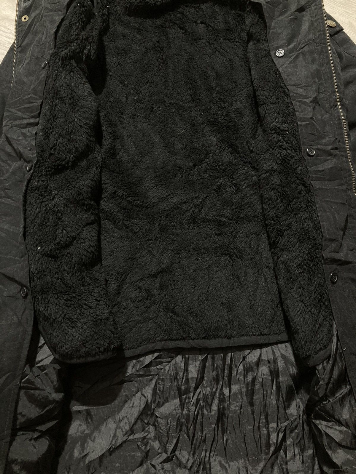 If Six Was Nine 2000s Banana Seven Down Fur Jacket Goa Apocalypse Style Size US S / EU 44-46 / 1 - 13 Thumbnail