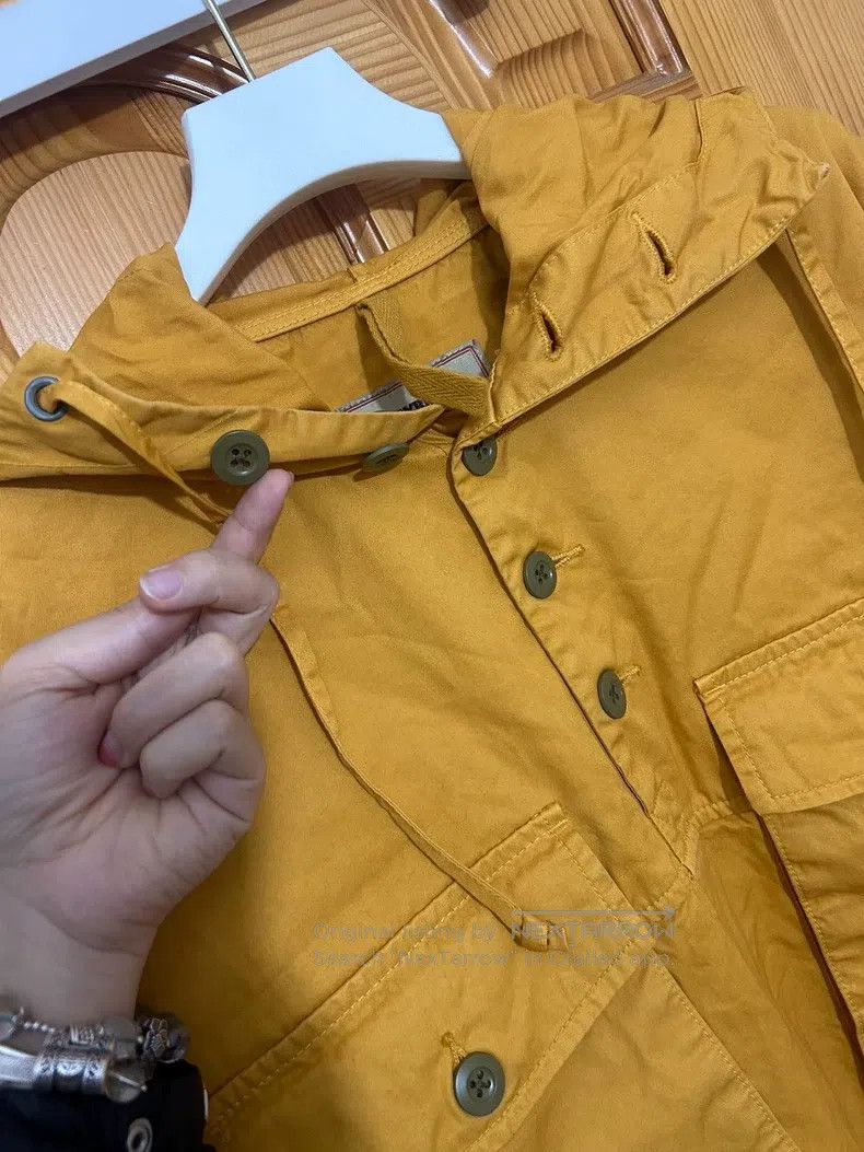 Nigel Cabourn Nigel Cabourn Drawstring Hooded Coverall Jacket Workwear J Size US XS / EU 42 / 0 - 8 Thumbnail