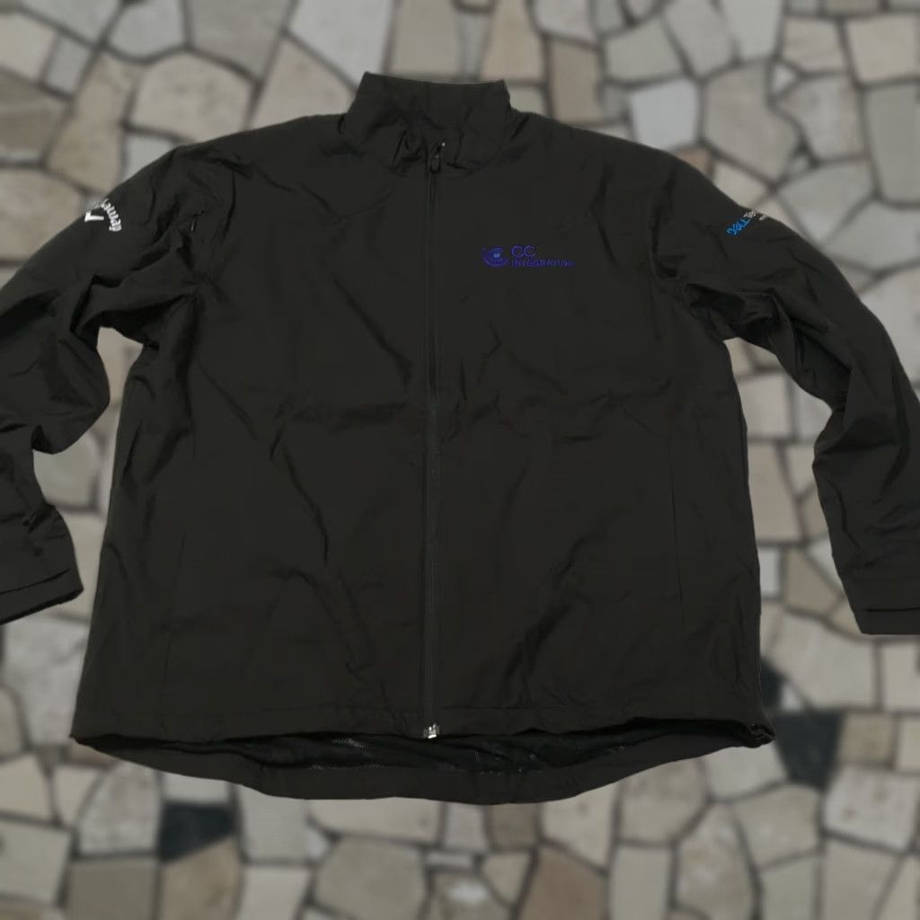 Callaway Callaway Golf Jacket Mens L Black Full Zip Windbreaker DE L TECHNOLOGIES Size US L / EU 52-54 / 3 - 1 Thumbnail