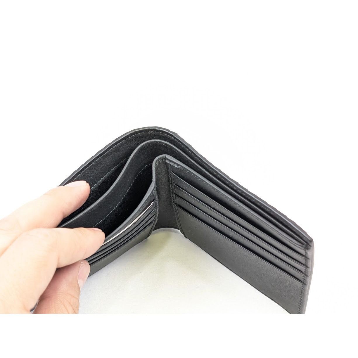 Bottega Veneta o1rshd1 Size: OS / Intrecciao Nappa Wallet in Nero Size ONE SIZE - 14 Thumbnail