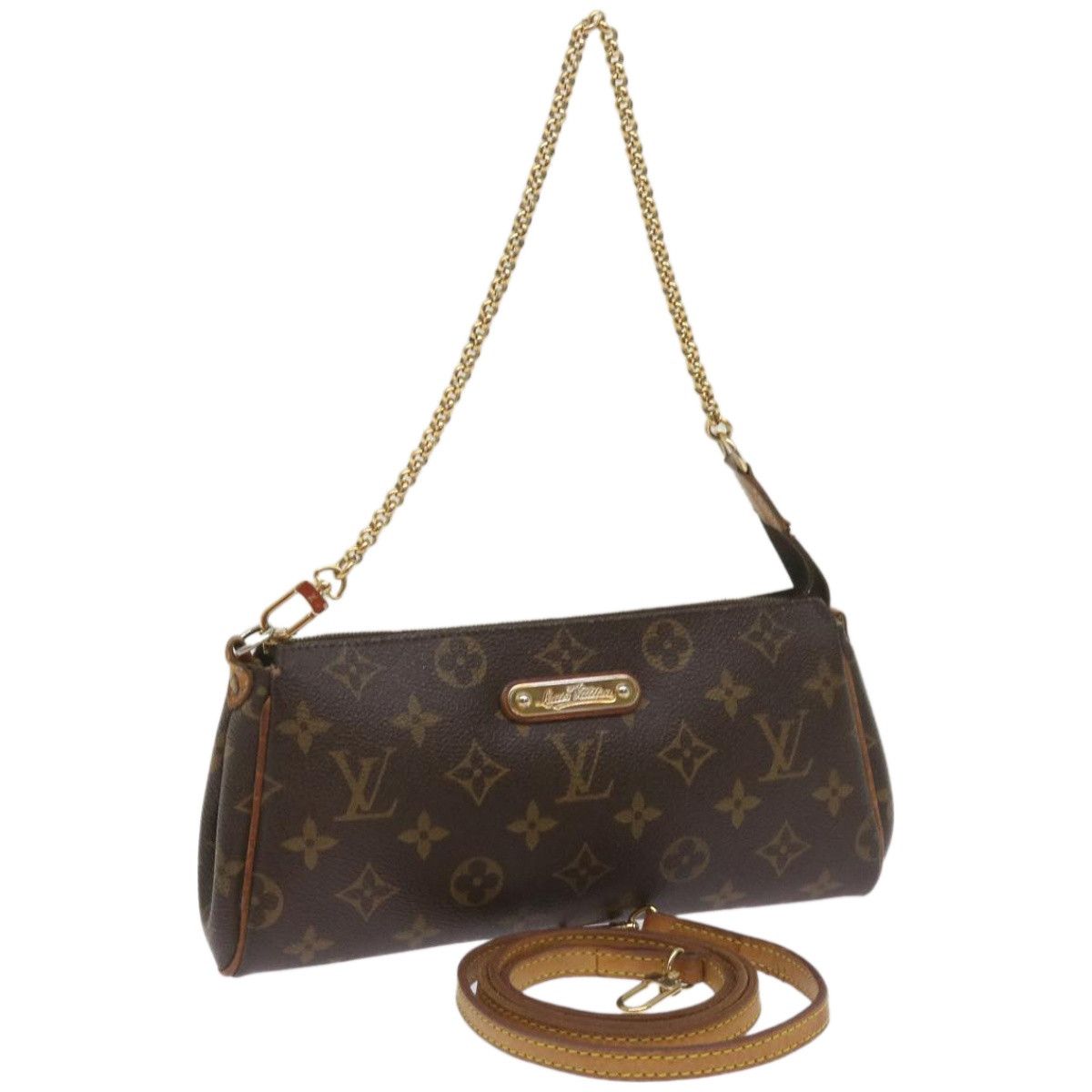 image of Louis Vuitton Monogram Eva Shoulder Bag 2Way M95567 Lv Auth 67294, Women's