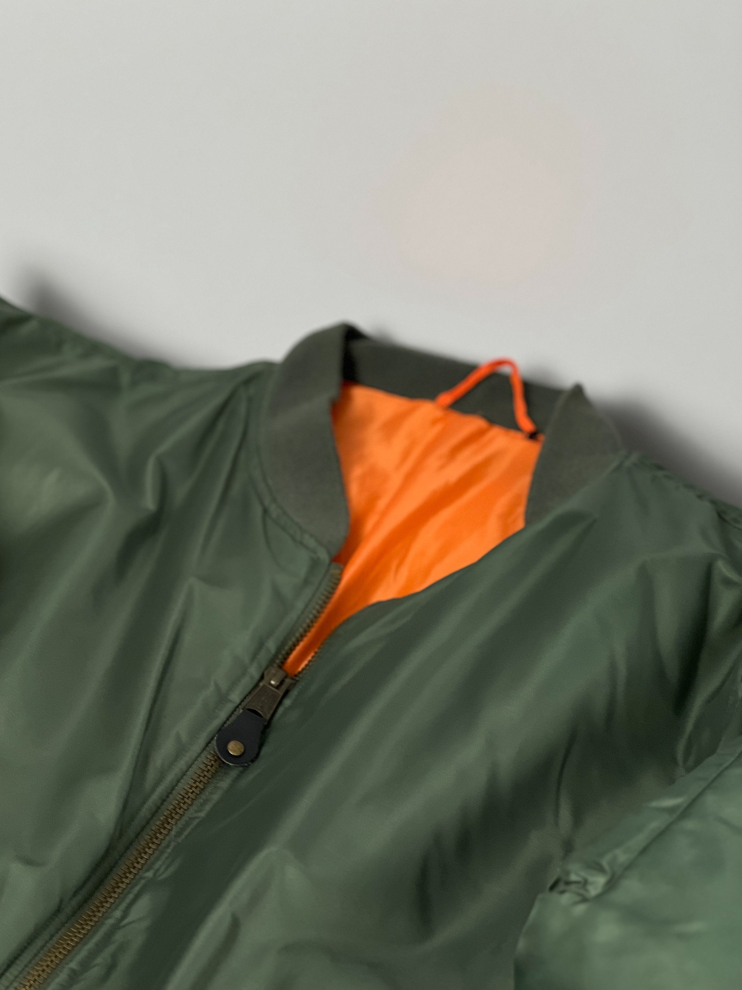 Aeronautica Militare USAF Flyer Intermediate MA-1 Men`s Vintage Jacket Size US XL / EU 56 / 4 - 3 Thumbnail