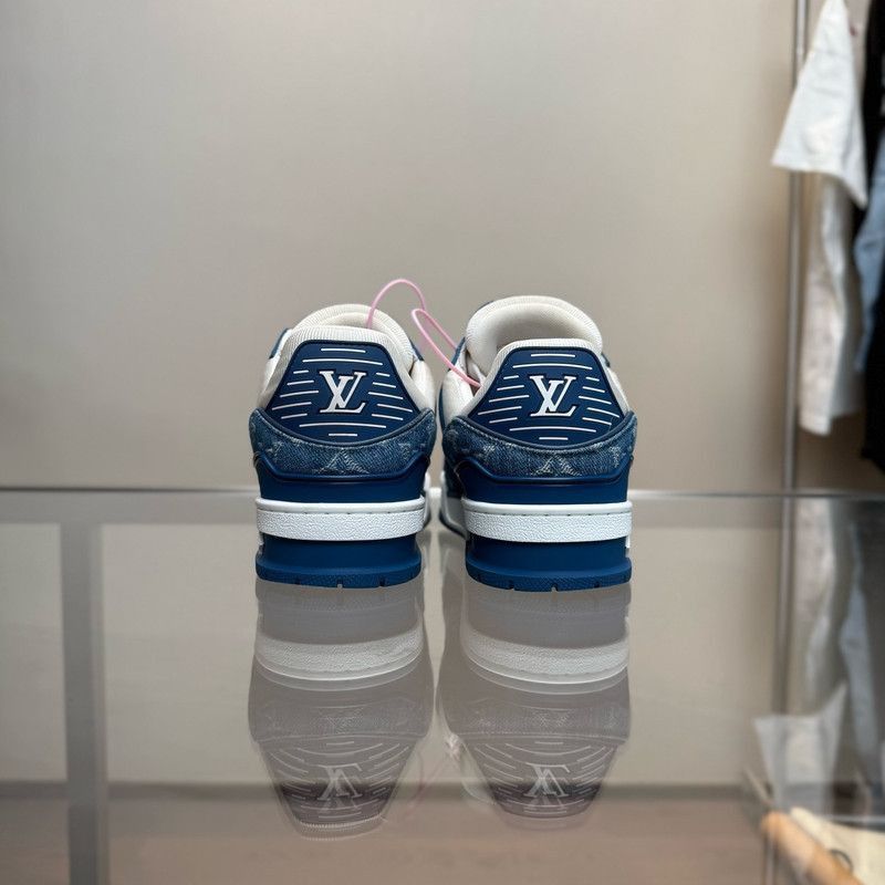Louis Vuitton Louis Vuitton Trainer Low-Top Casual Sneakers Size US 10 / EU 43 - 3 Thumbnail