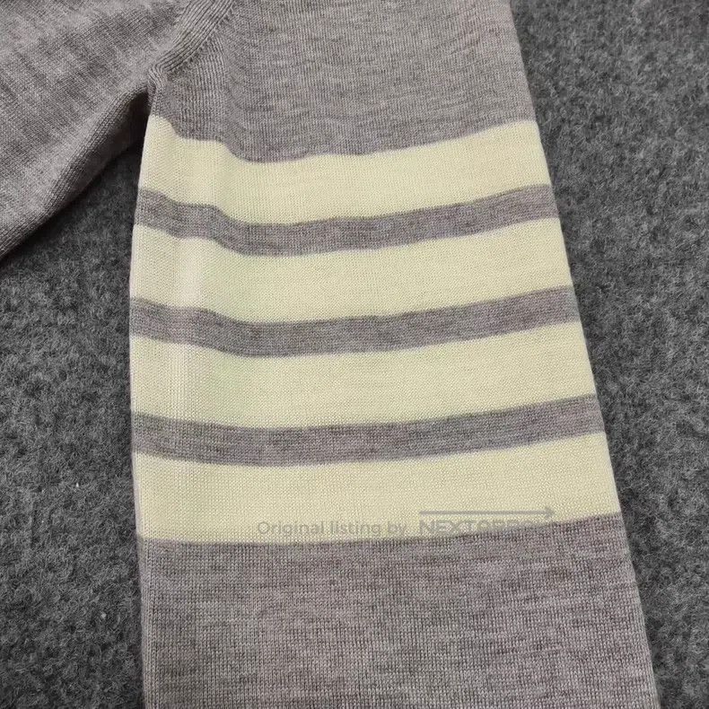 Thom Browne Thom Browne Grey Wool Open-Cardigan Size US XS / EU 42 / 0 - 3 Thumbnail