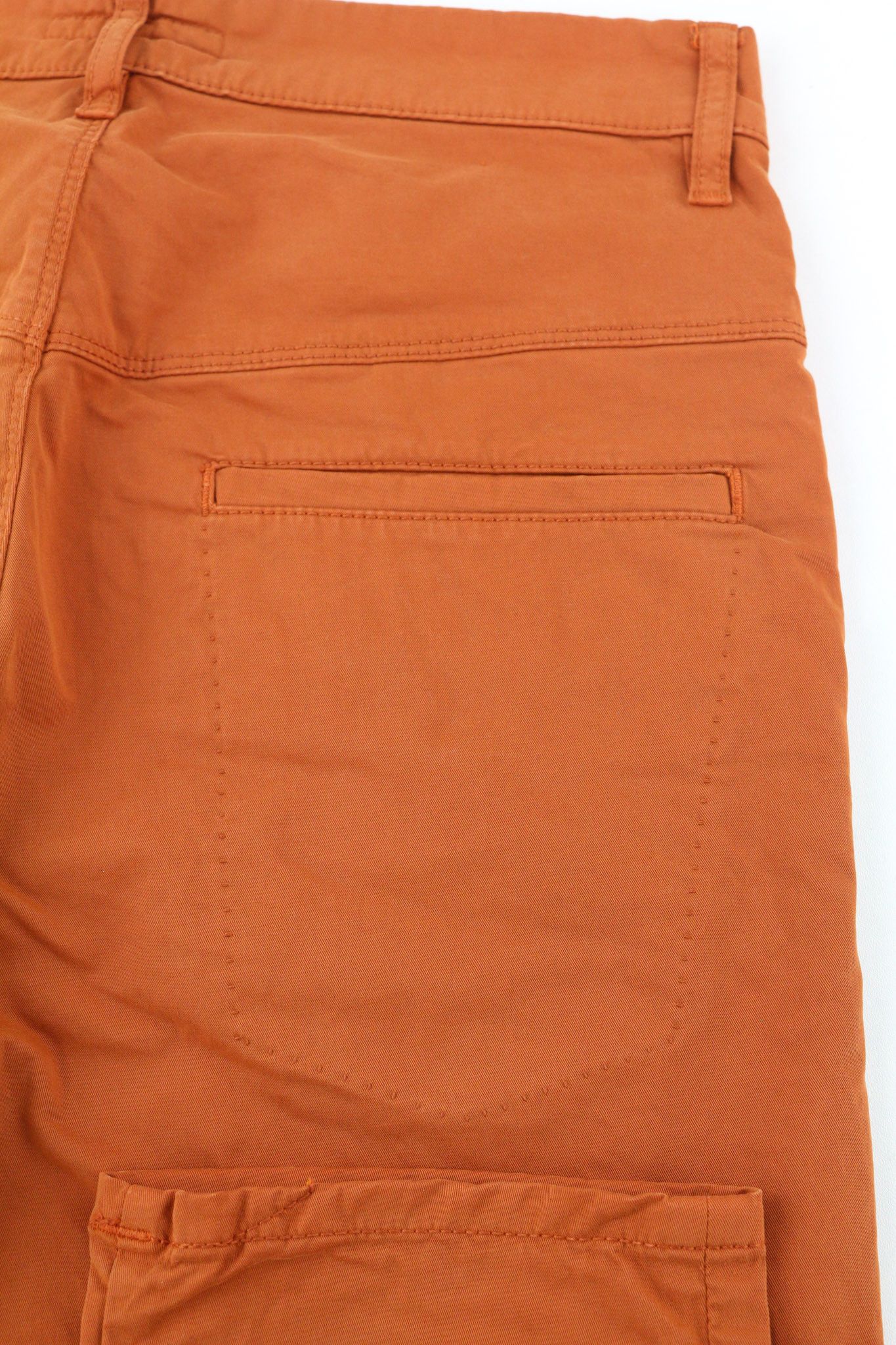 Nudie Jeans KHAKI W29/L32 Slim Fit Stretch Warm Orange Trousers 80595 Size US 29 - 5 Thumbnail