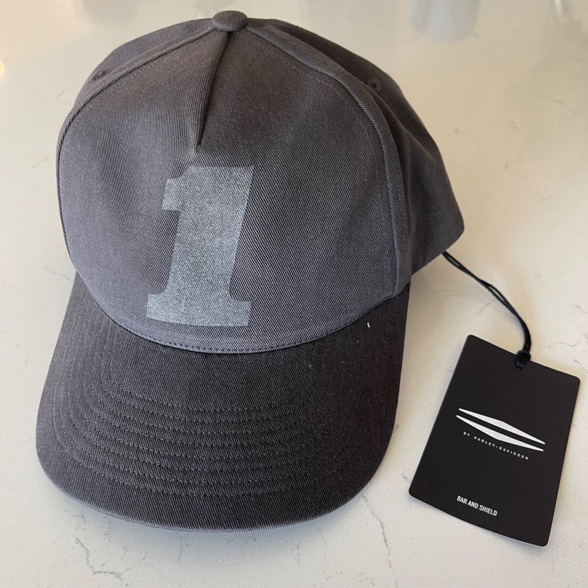 Harley Davidson NWT HARLEY DAVIDSON WILLY'S 1 STORM GREY HAT - OS Size ONE SIZE - 1 Thumbnail