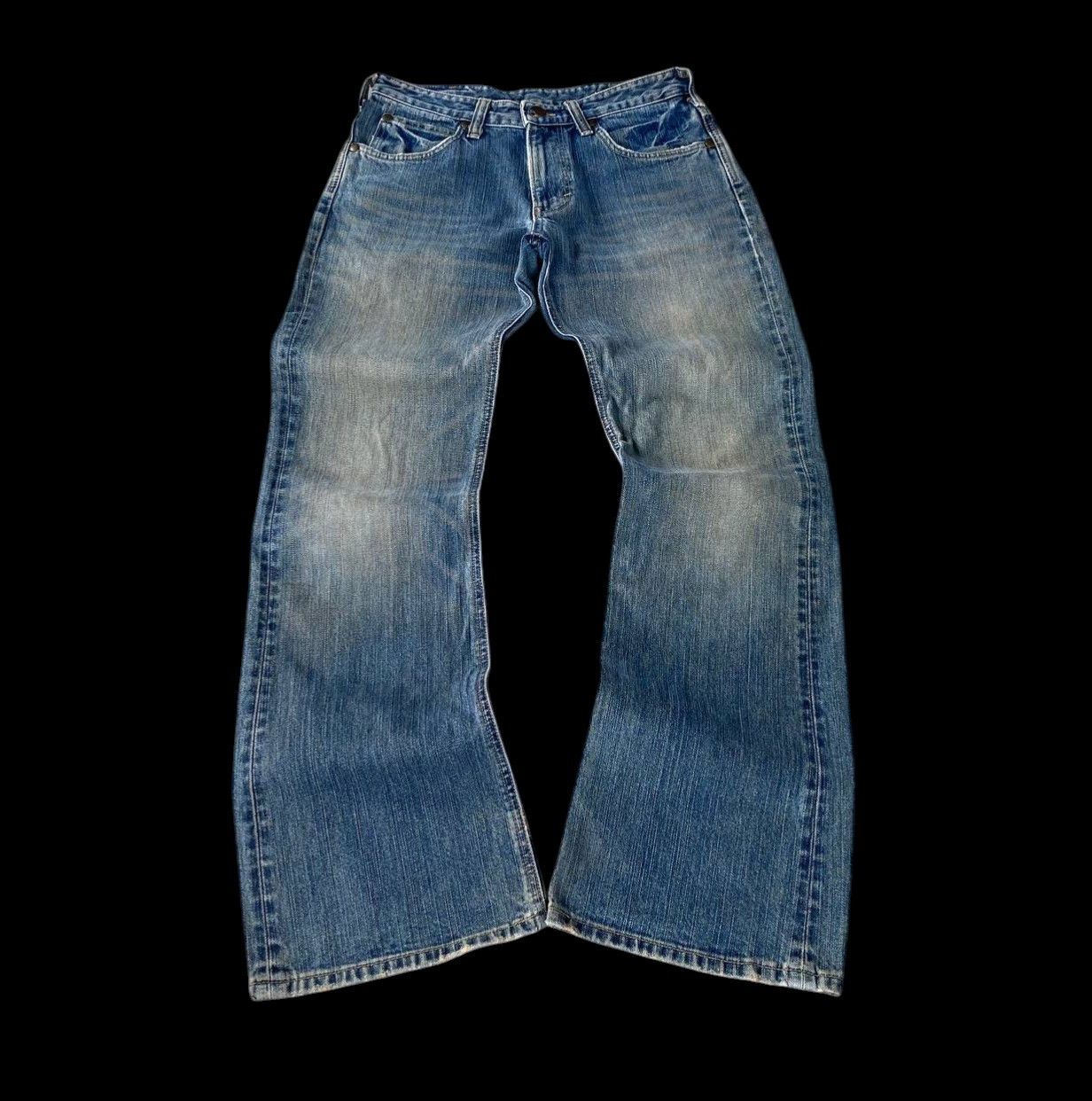 Wrangler VINTAGE WRANGLER 70s STYLE COWBOY BOOTCUT MUDWASH DENIM Size US 30 / EU 46 - 1 Thumbnail