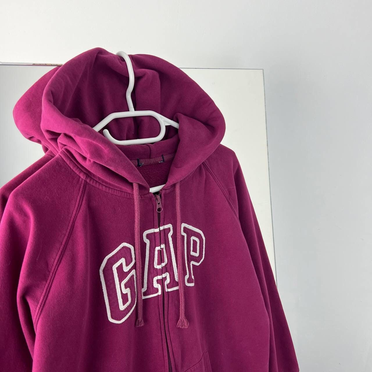 Gap Gap Vintage Baggy Fit Zip Hoodie Big Logo Y2K Style Size XXL / US 16-18 / IT 52-54 - 2 Thumbnail