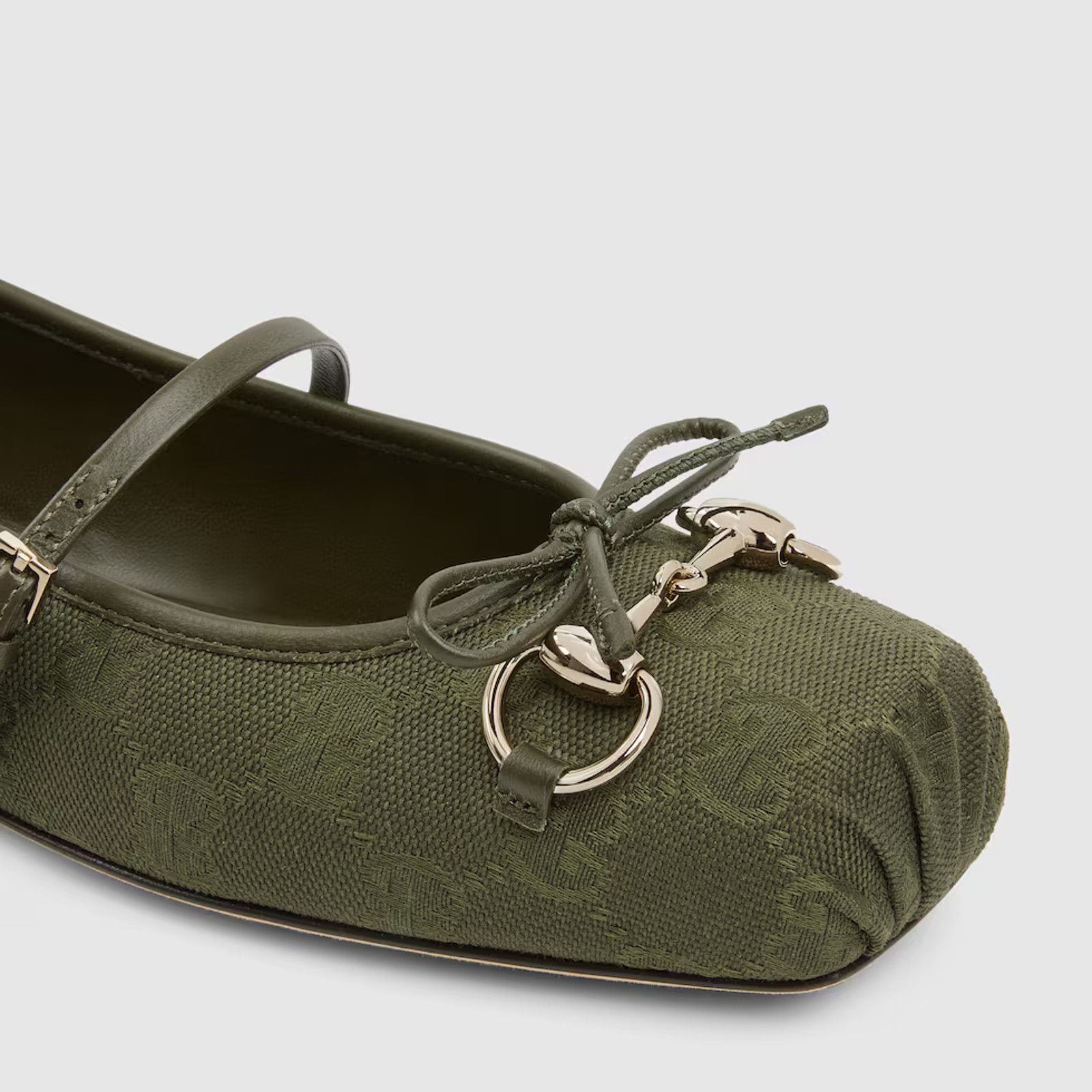 Gucci Gucci Green Horsebit Maryjane Ballerina Ballet Flat 39 Size US 9 / IT 39 - 5 Thumbnail