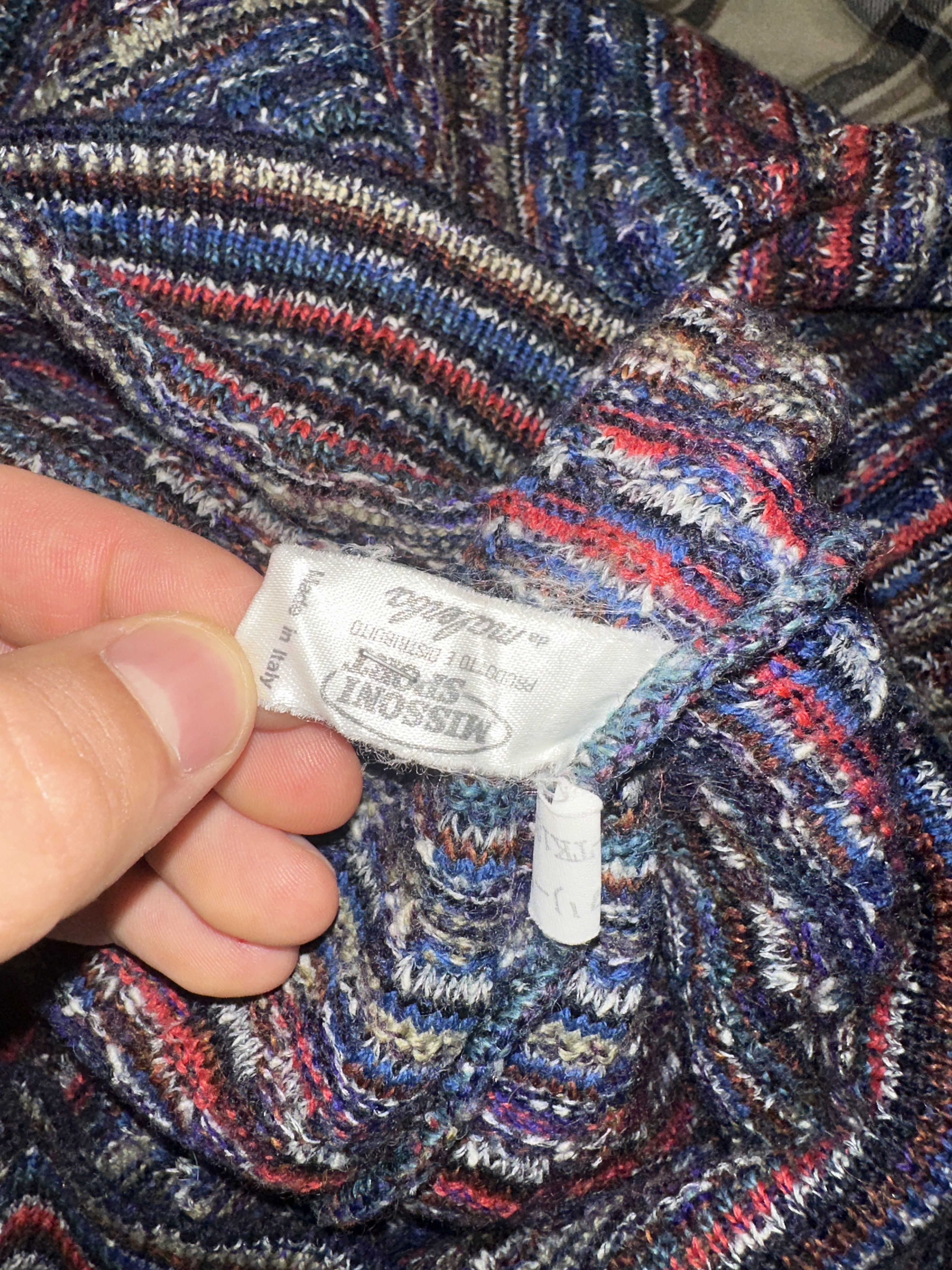Missoni Missoni Sport Alpaca Rainbow Knit Striped Sweater Size 48 M Size US M / EU 48-50 / 2 - 10 Thumbnail