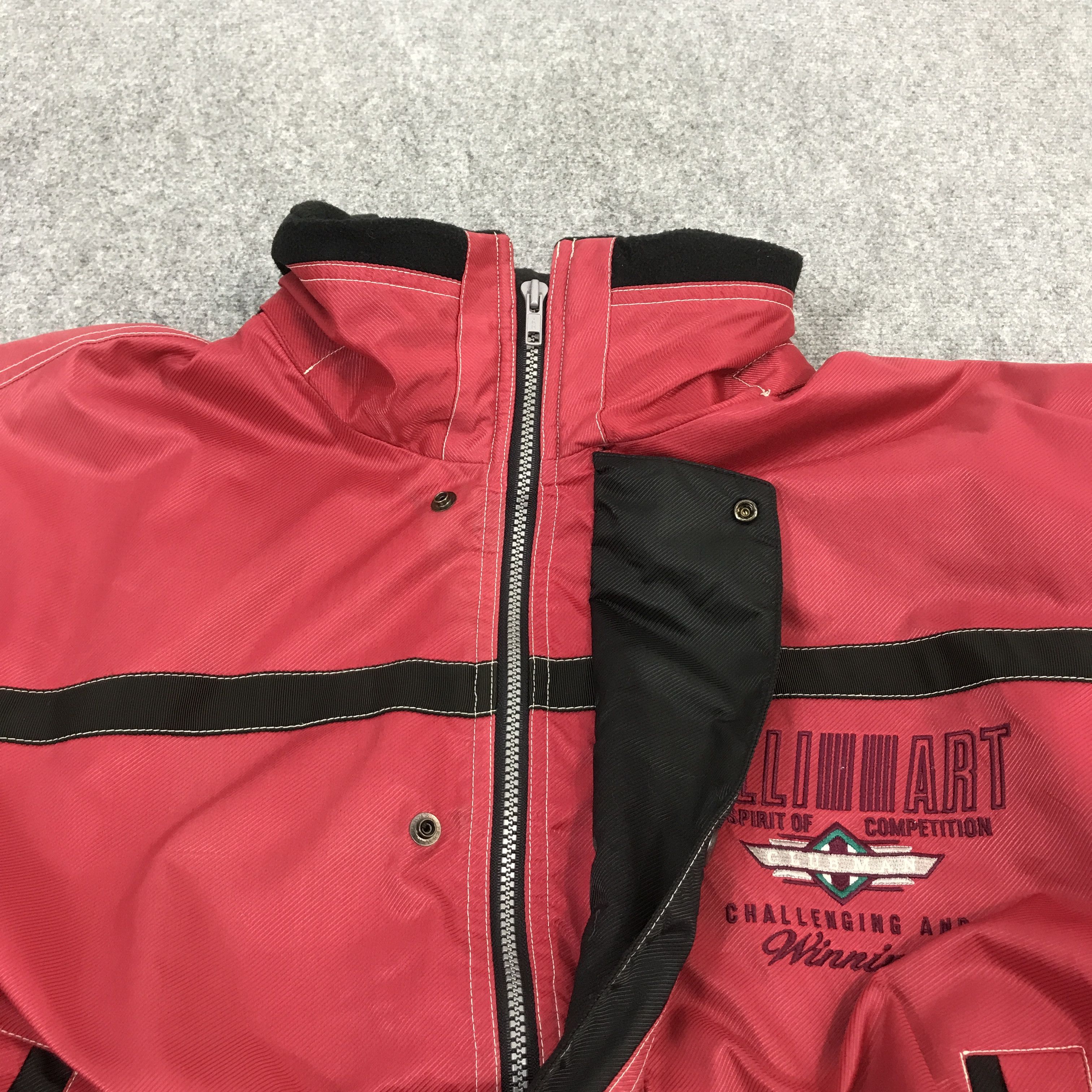 Japanese Brand RALLIART JAPAN DESIGN BOMBER SUN FADED JACKET Size US L / EU 52-54 / 3 - 7 Thumbnail