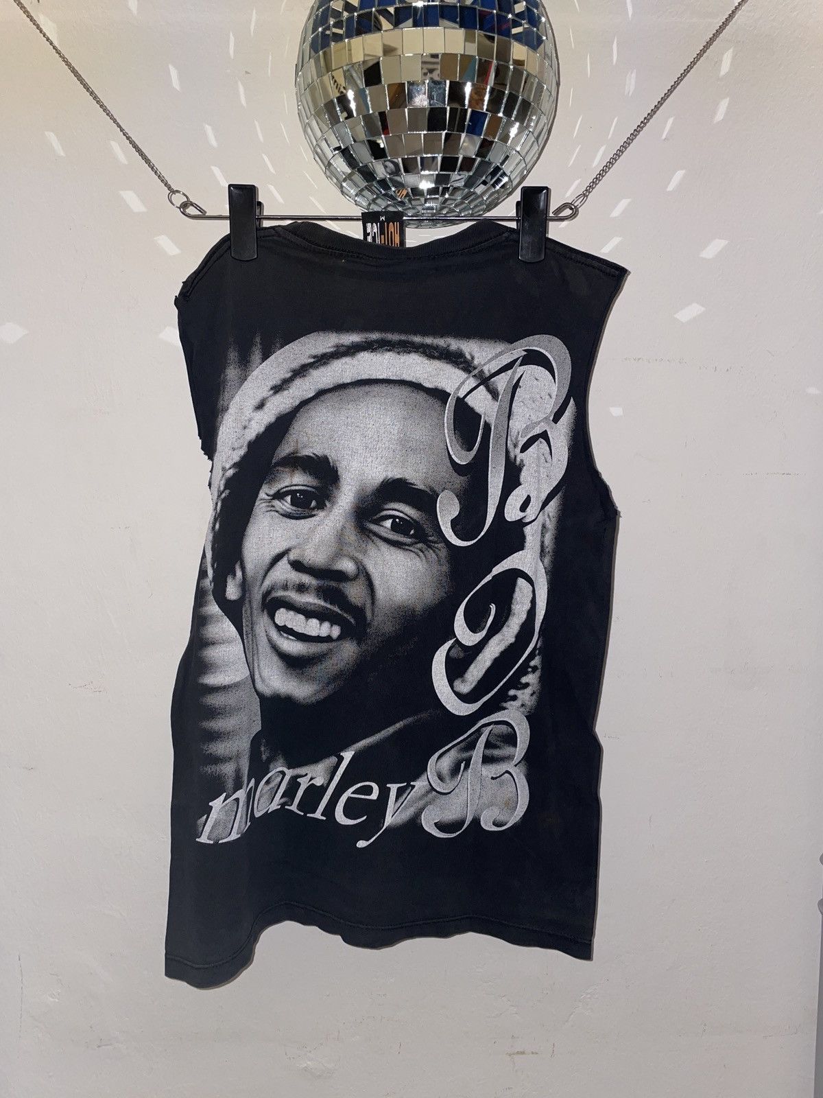 Band Tees Vintage Distressed Bootleg Sleeveless Bob Marley Rap Tee Size M / US 6-8 / IT 42-44 - 7 Thumbnail