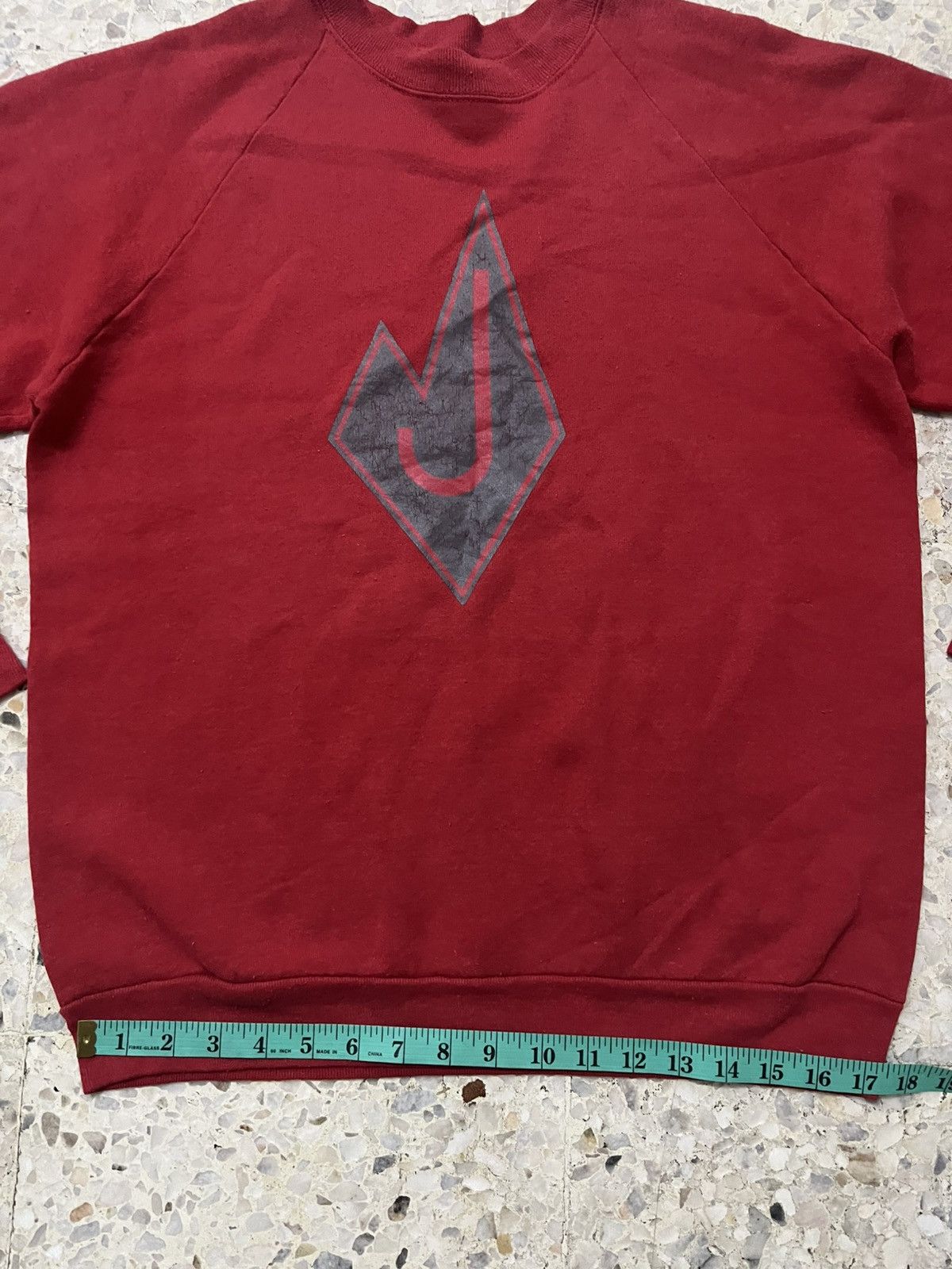 Fruit Of The Loom Vtg 80s Fruit Of The Loom Judson Rockets Raglan Crewneck Size US L / EU 52-54 / 3 - 9 Thumbnail