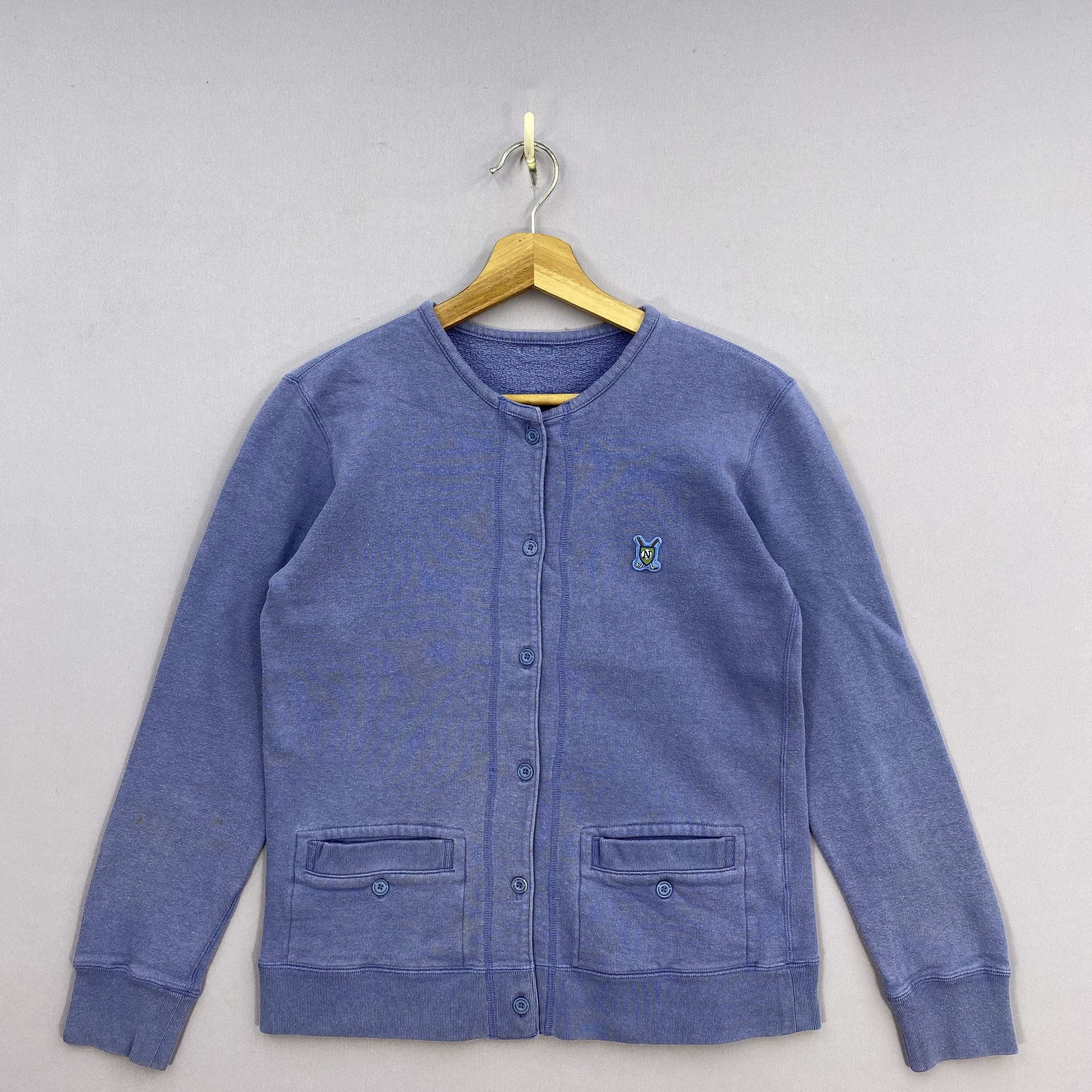 Vintage Vintage Mademoiselle NON NON Jersey Cardigan Button Sweater Size US S / EU 44-46 / 1 - 2 Thumbnail