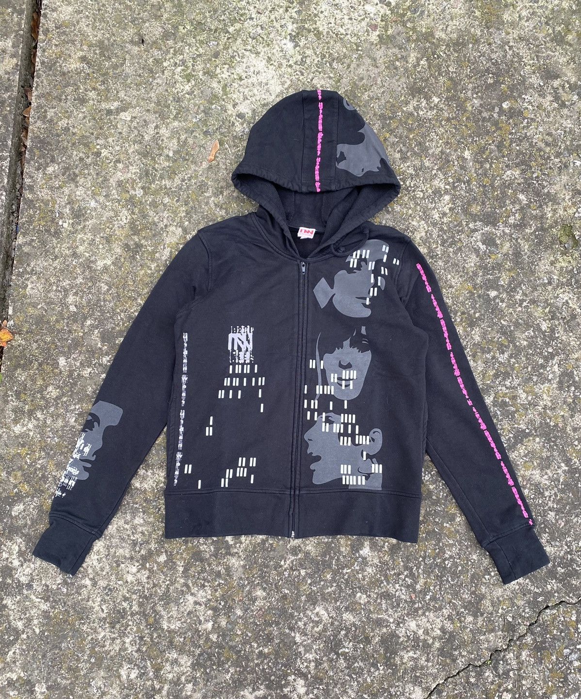 Vintage Vintage Emo Zip Hoodie Avant Garde Grailed