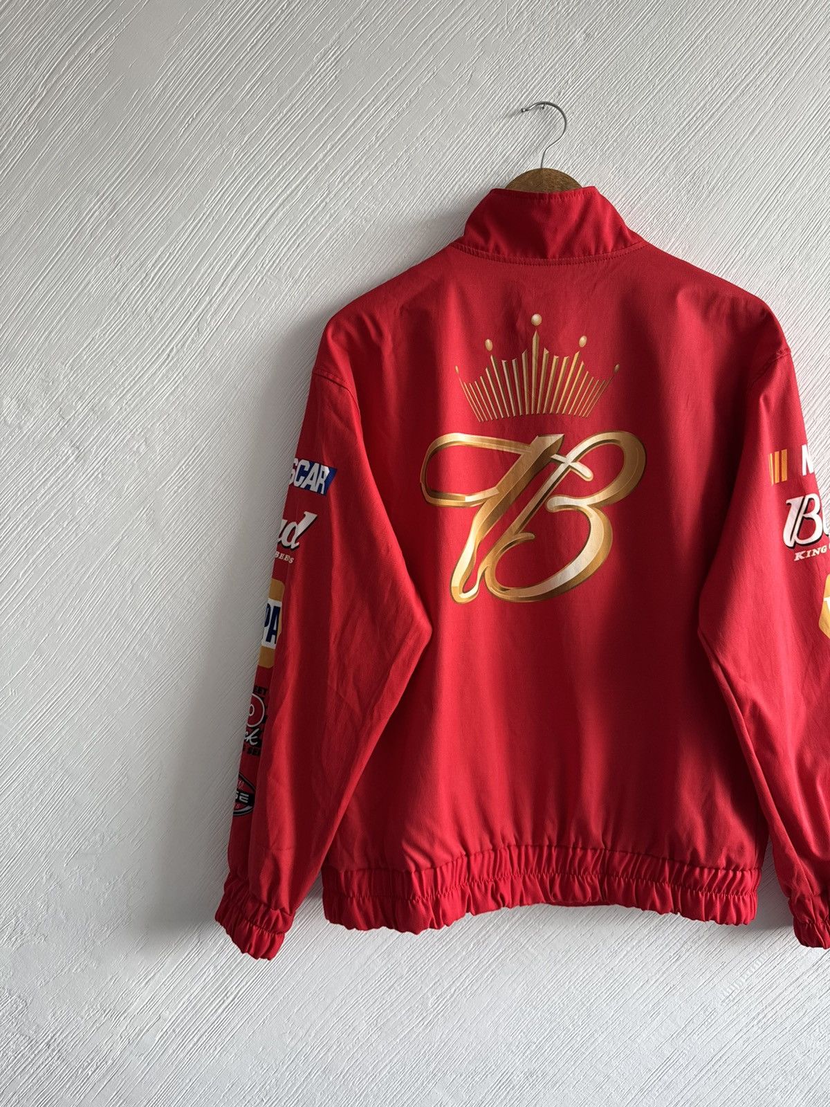 NASCAR VTG NASCAR Racing Bomber Jacket Bud King of Beers Remington Size US S / EU 44-46 / 1 - 4 Thumbnail