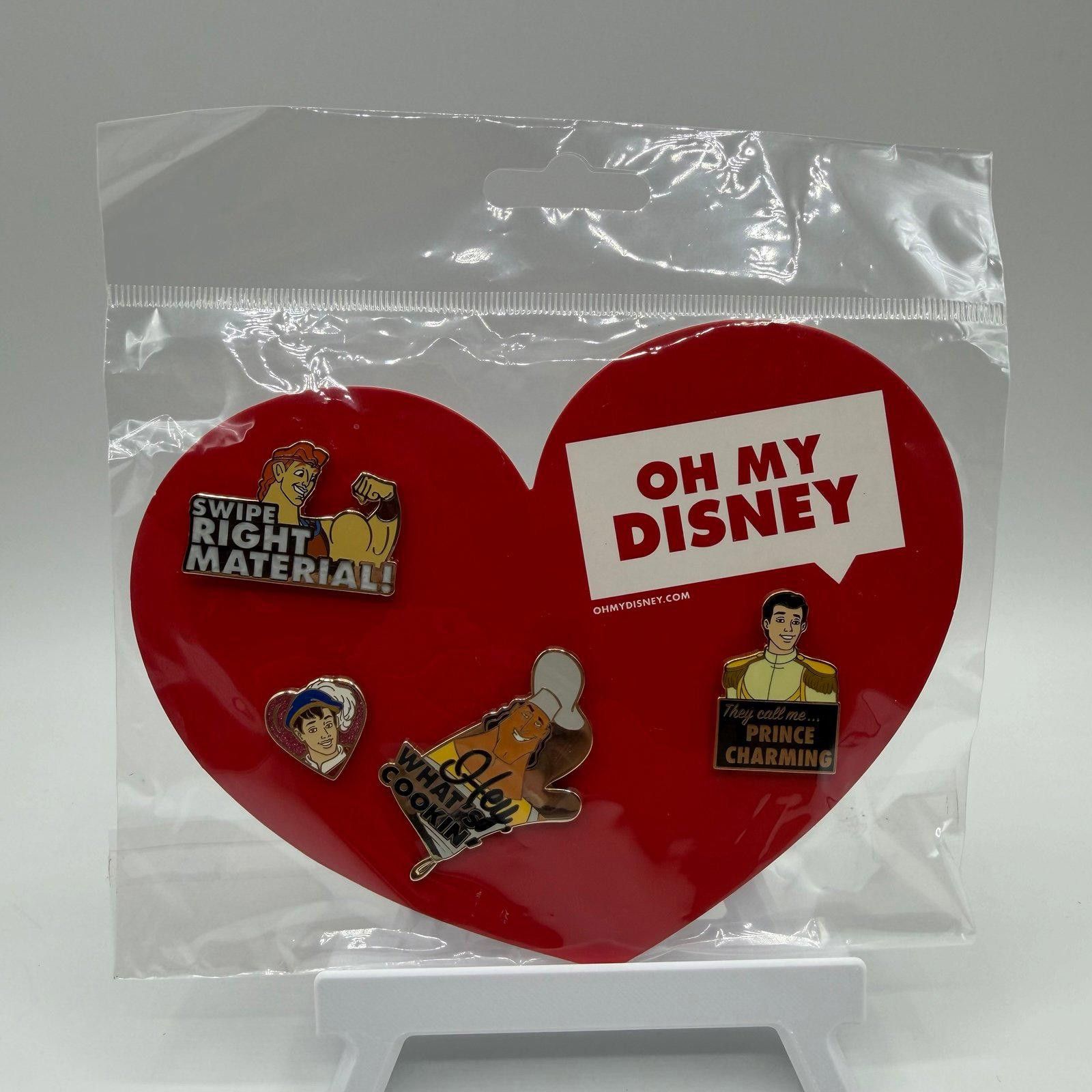 Disney Disney Pin - Oh My Disney Prince Set 1 Prince Size ONE SIZE - 1 Thumbnail