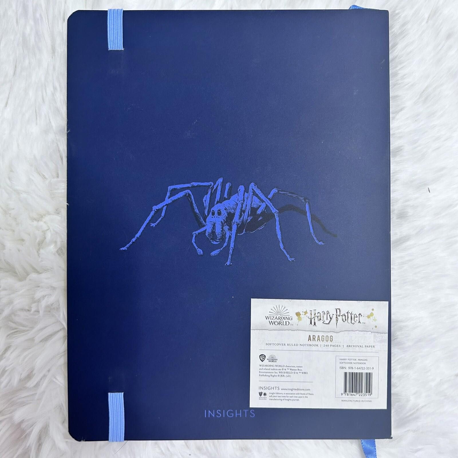 Designer Harry Potter: Aragog Softcover Notebook with Elastic Band Size ONE SIZE - 2 Thumbnail