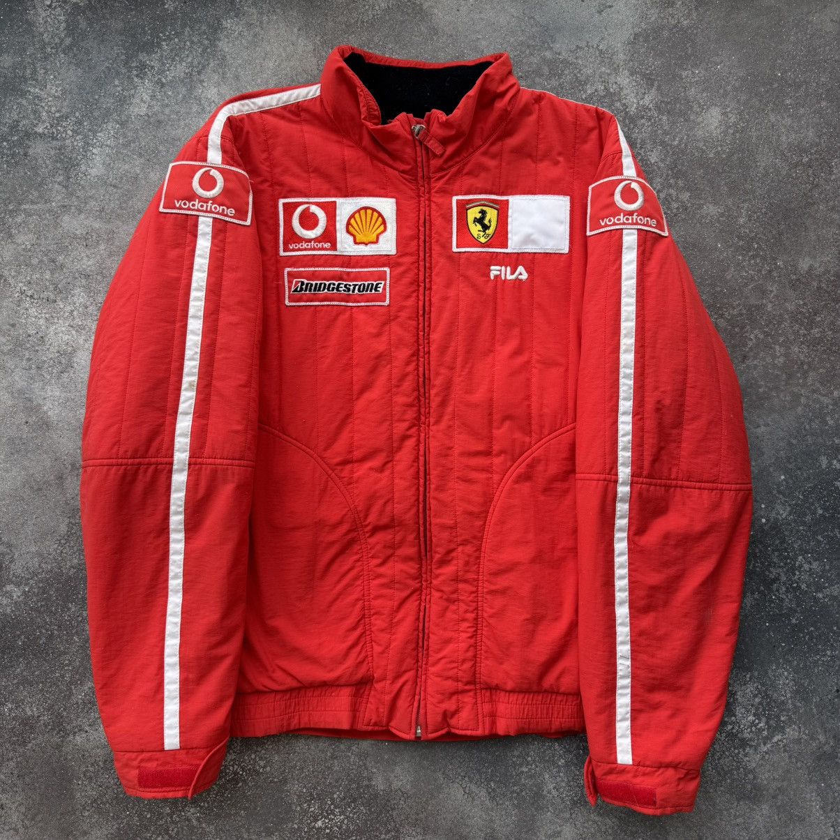 Ferrari x Fila 2000's Vintage Formula Racing Jacket